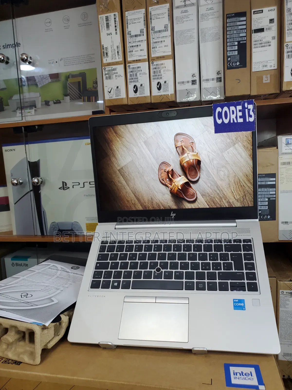 New Laptop HP EliteBook 735 8GB Intel Core i3 SSD 512GB