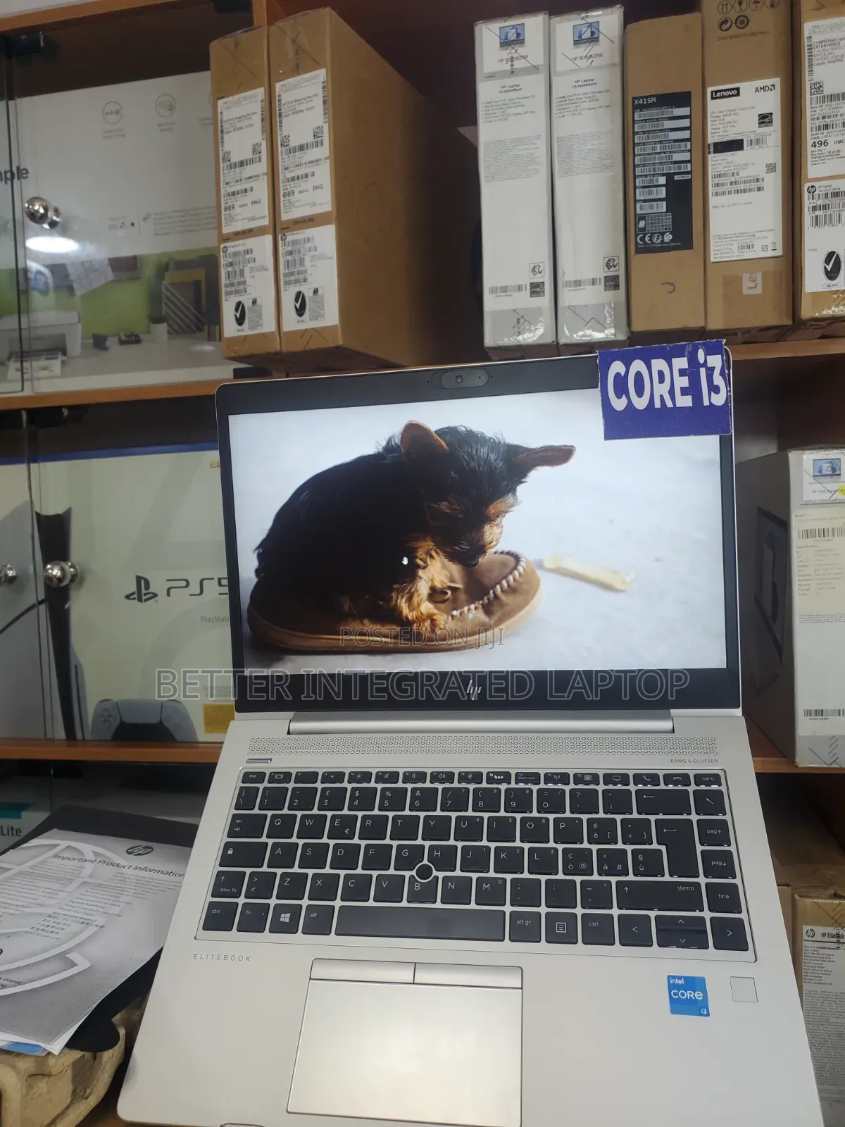 New Laptop HP EliteBook 735 8GB Intel Core i3 SSD 512GB