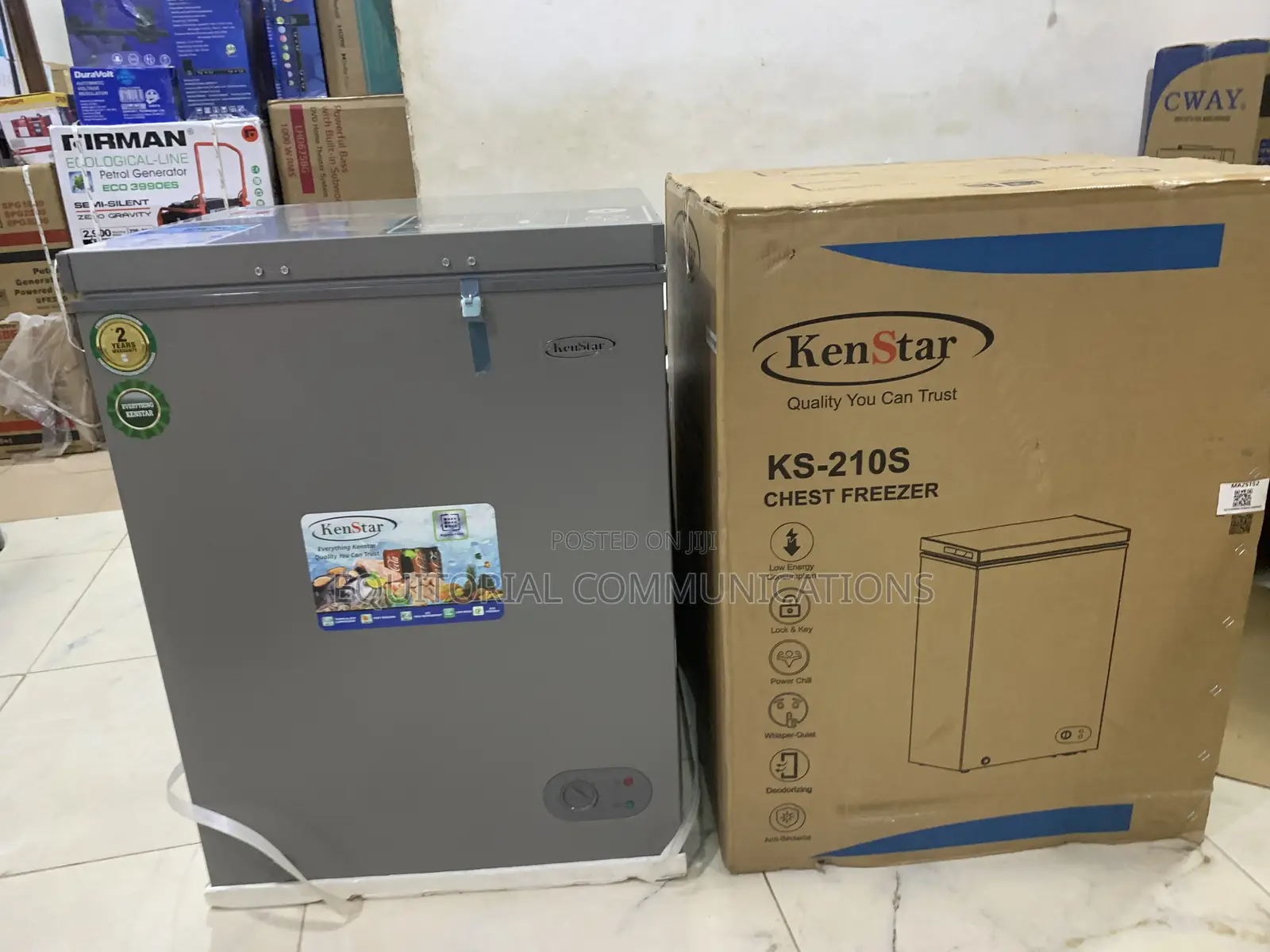 Kenstar KS-210S Durable Freezing Appliance -142l