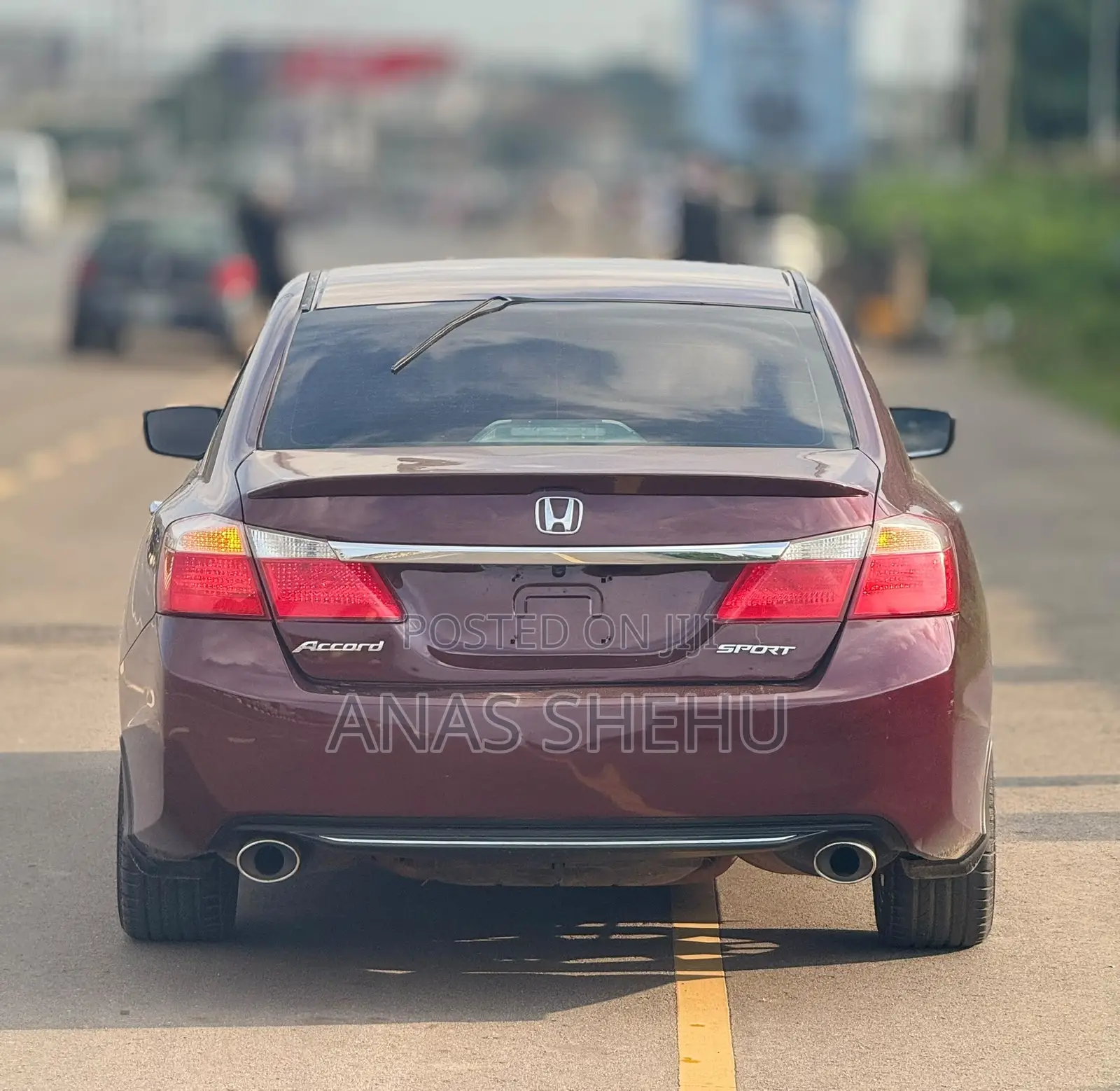 Honda Accord 2013 Maroon