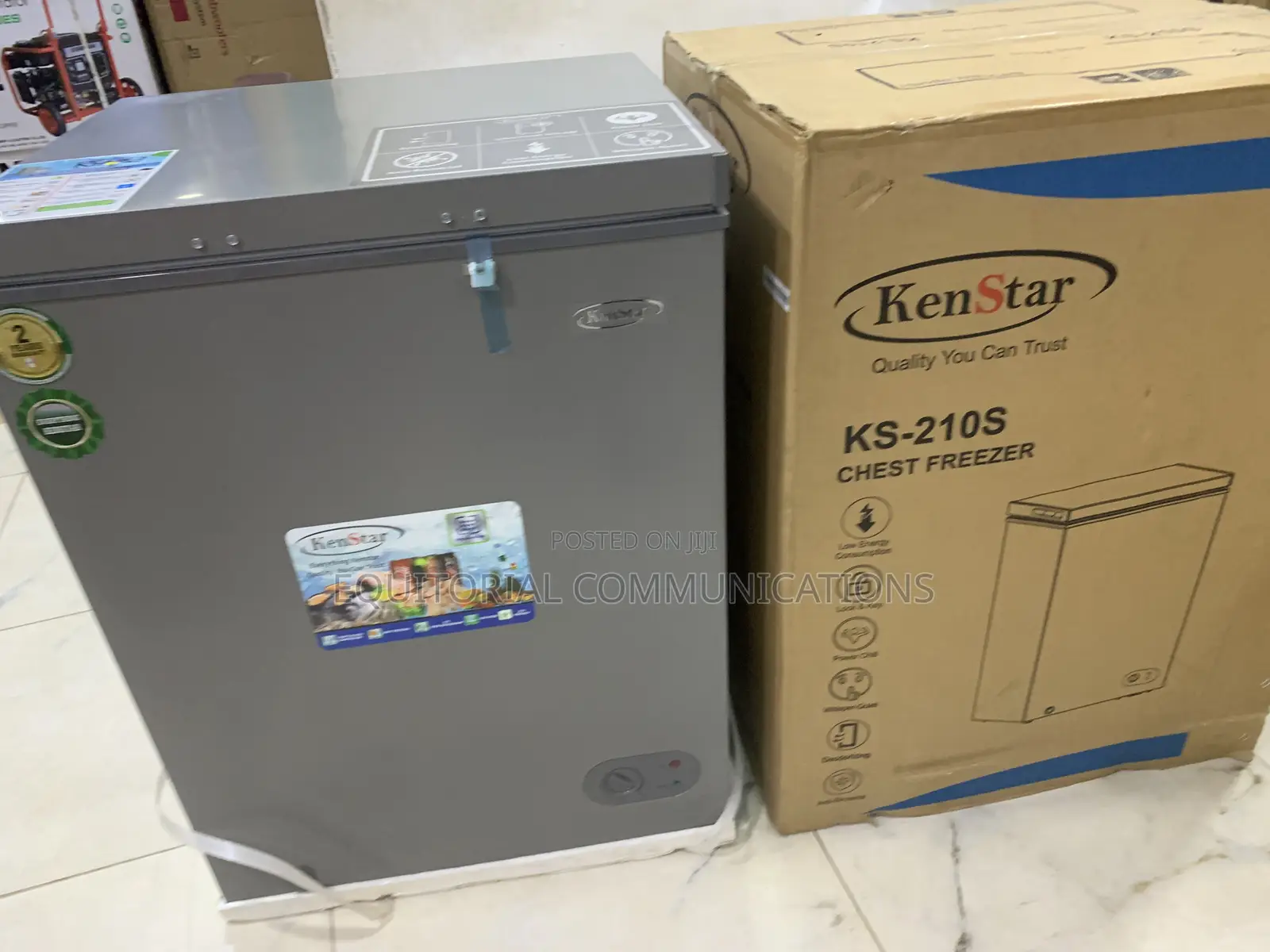 Kenstar KS-210S 142L Energy Saving Chest Deep Freezer