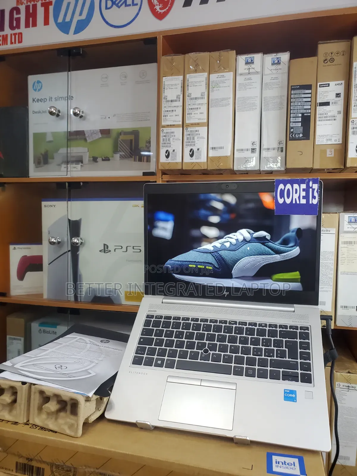 New Laptop HP EliteBook 735 12GB Intel Core i3 SSD 512GB