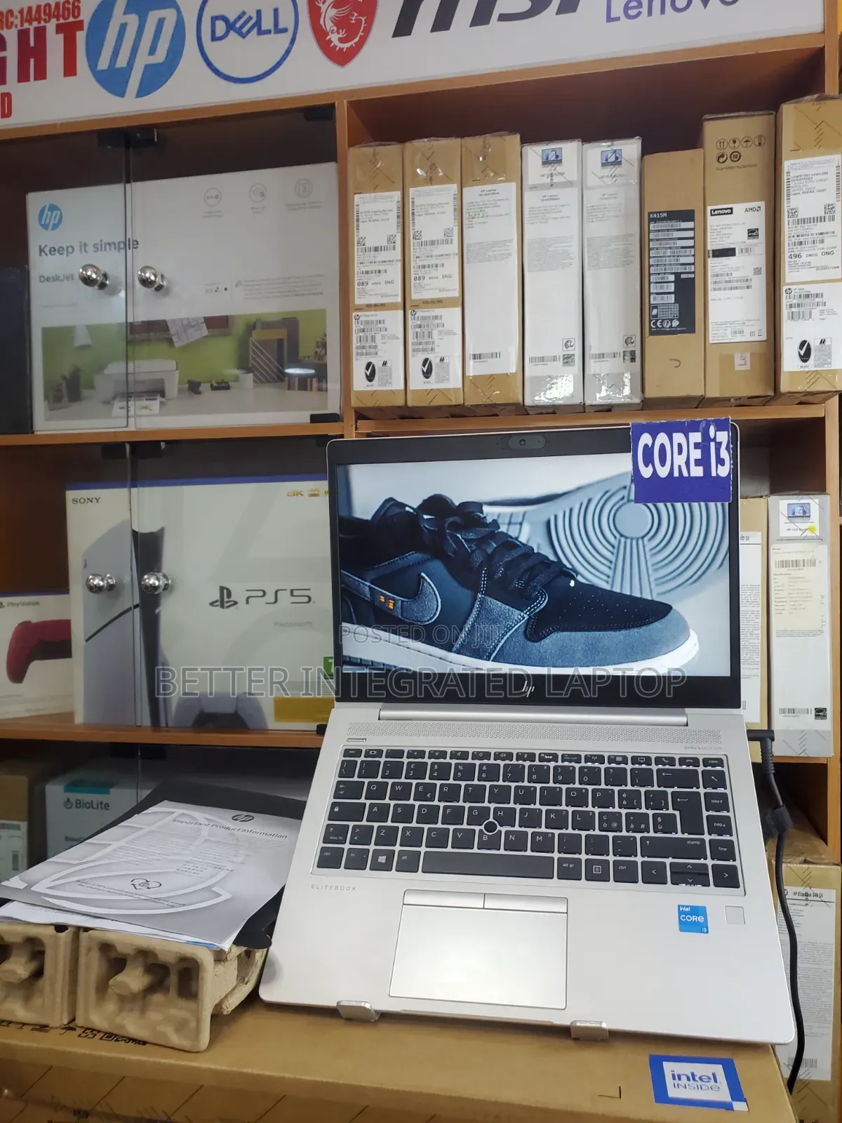 New Laptop HP EliteBook 735 16GB Intel Core i3 SSD 512GB