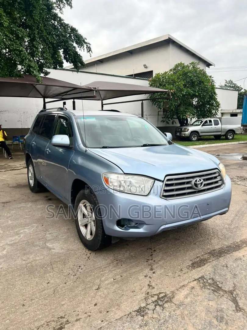 Toyota Highlander Sport 2009 Blue