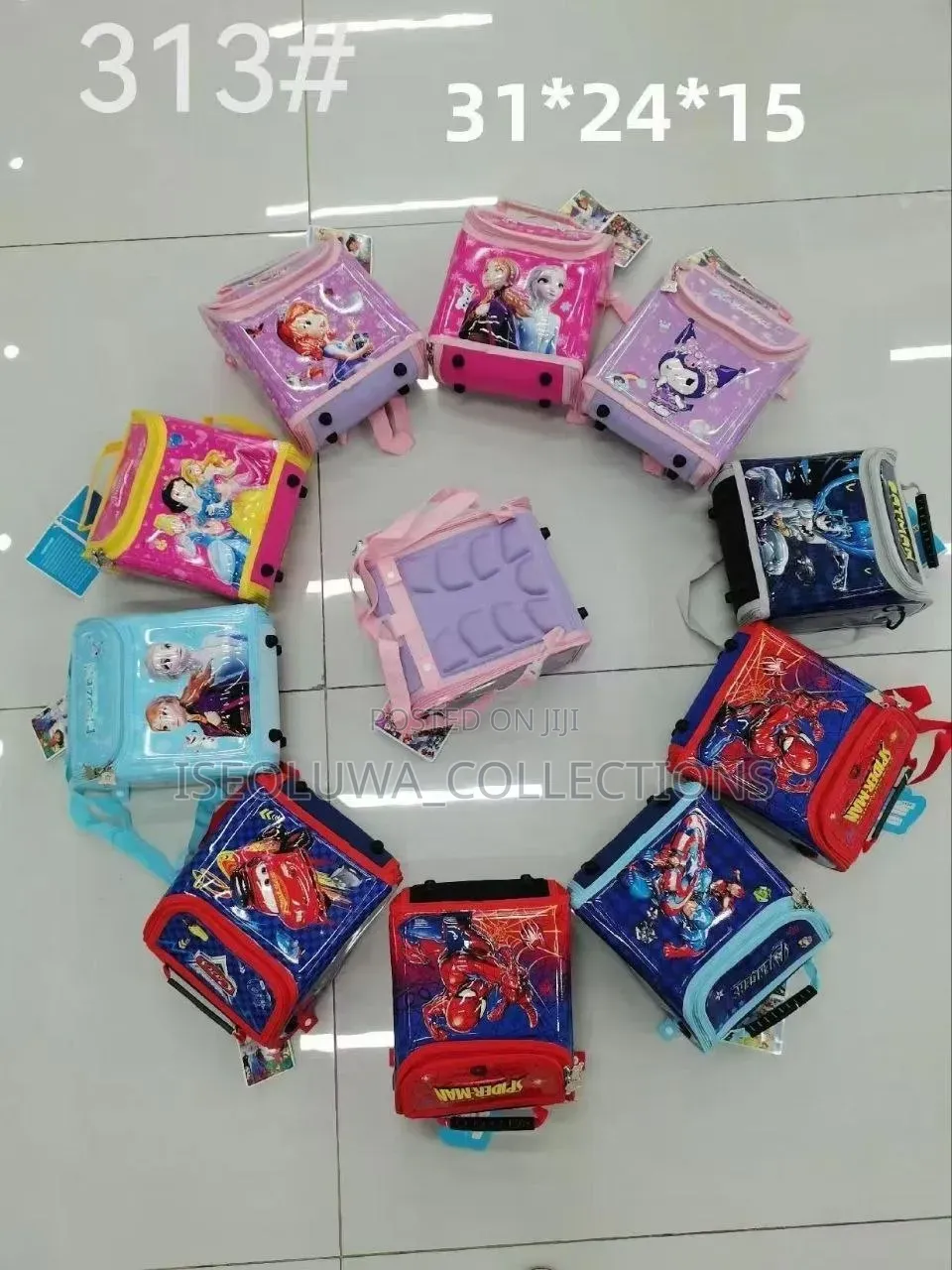 Character Insulated Well Padded Lunch Bag for Kids