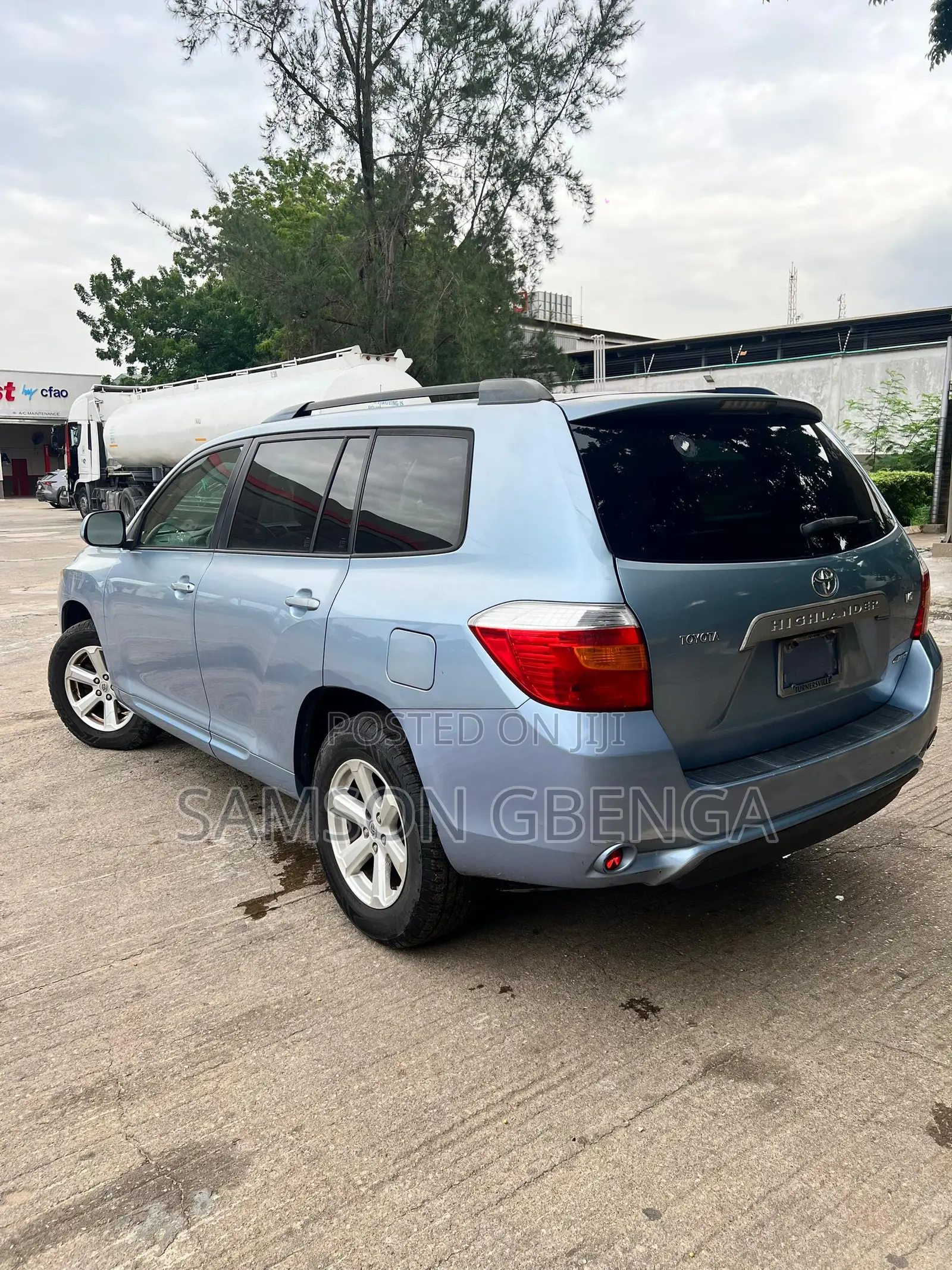 Toyota Highlander Sport 2009 Blue