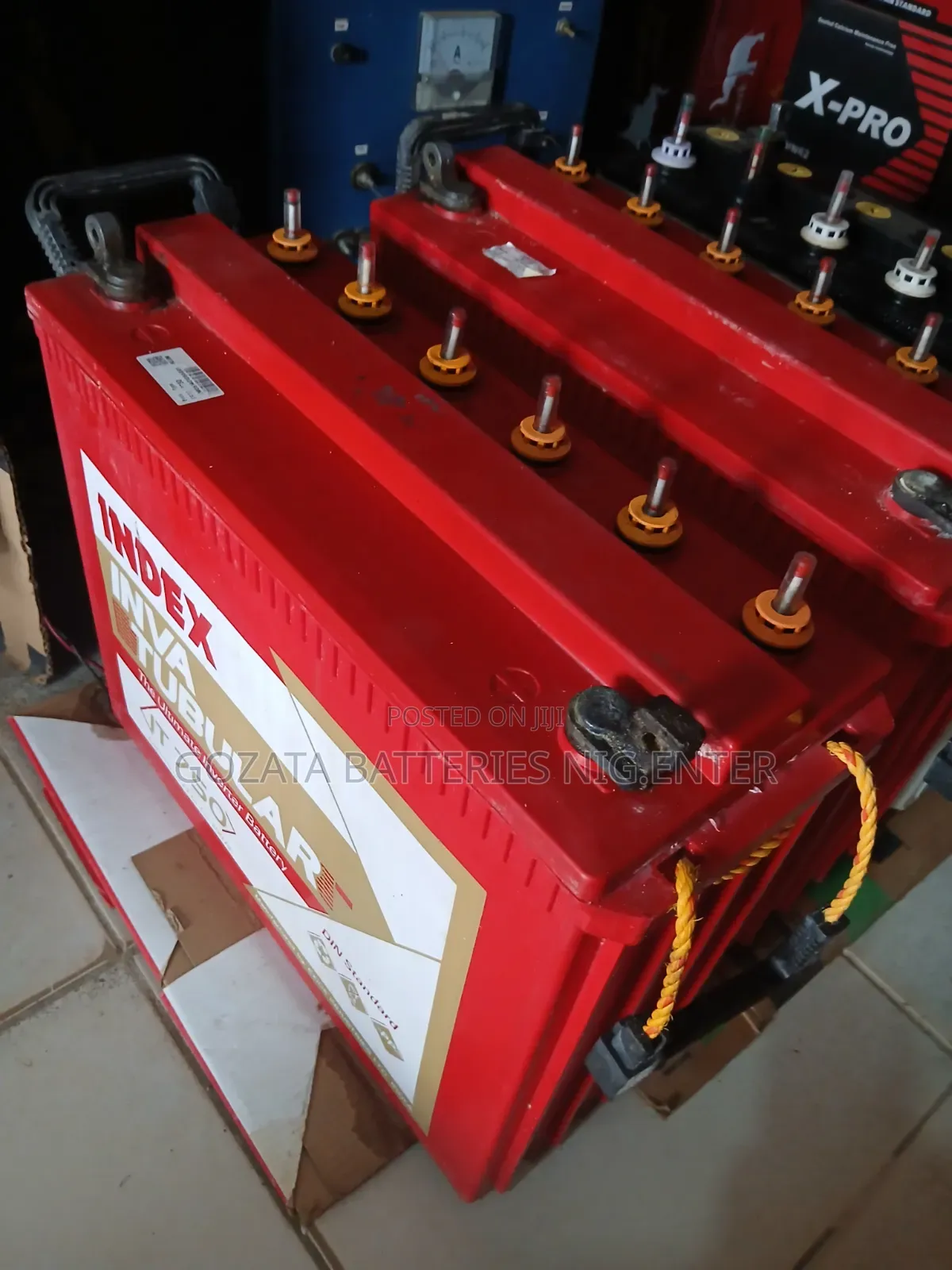Index Tubular Battery Fairly Used, 2units