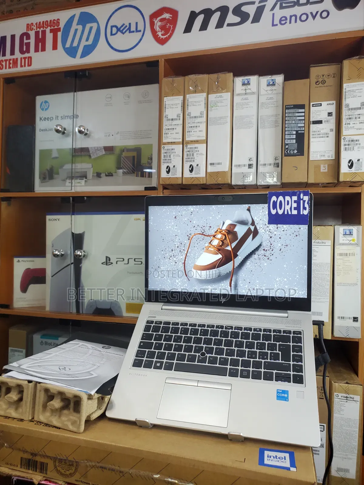 New Laptop HP EliteBook 735 G5 12GB Intel Core i3 SSD 256GB
