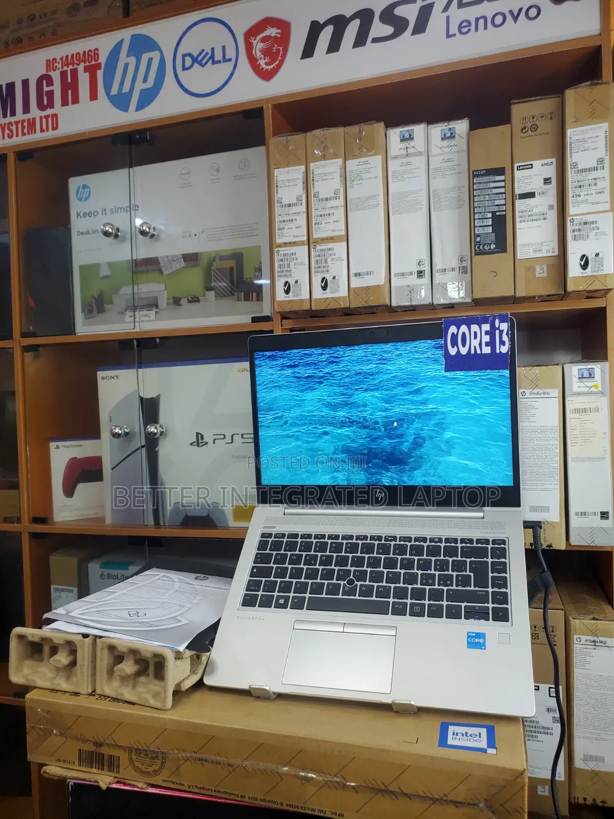 New Laptop HP EliteBook 735 G5 16GB Intel Core i3 SSD 256GB