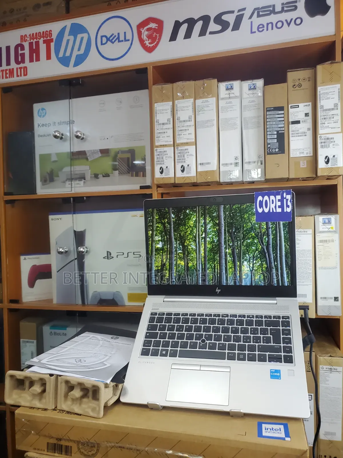 New Laptop HP EliteBook 735 G5 16GB Intel Core i3 SSD 256GB