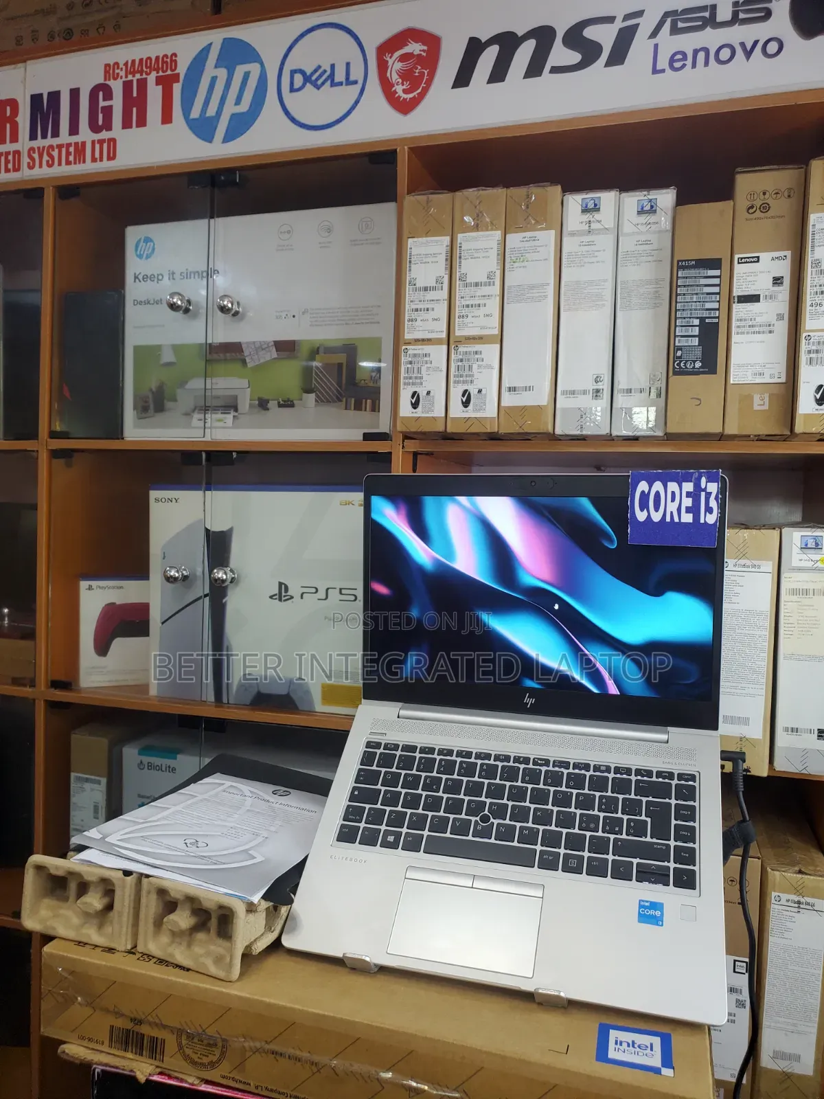 New Laptop HP EliteBook 735 G5 4GB Intel Core i3 SSD 512GB