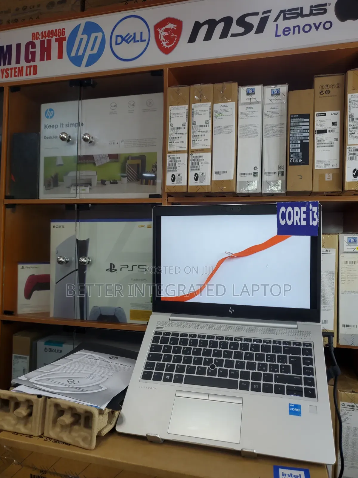 New Laptop HP EliteBook 735 G5 8GB Intel Core i3 SSD 512GB