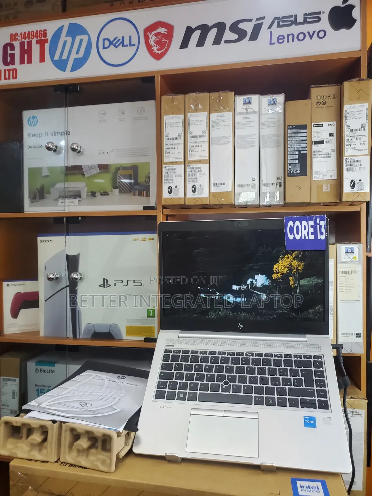 New Laptop HP EliteBook 735 G5 16GB Intel Core i3 SSD 512GB