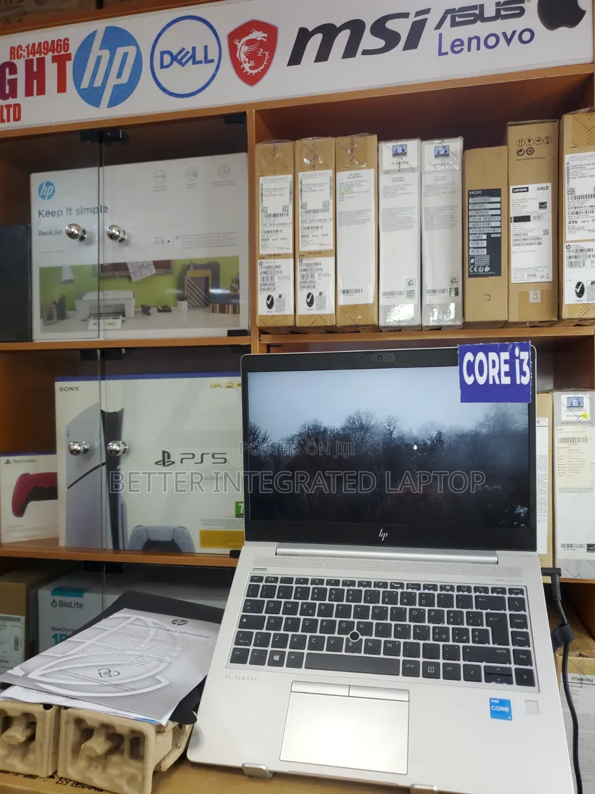 New Laptop HP EliteBook 735 G6 4GB Intel Core i3 SSD 256GB