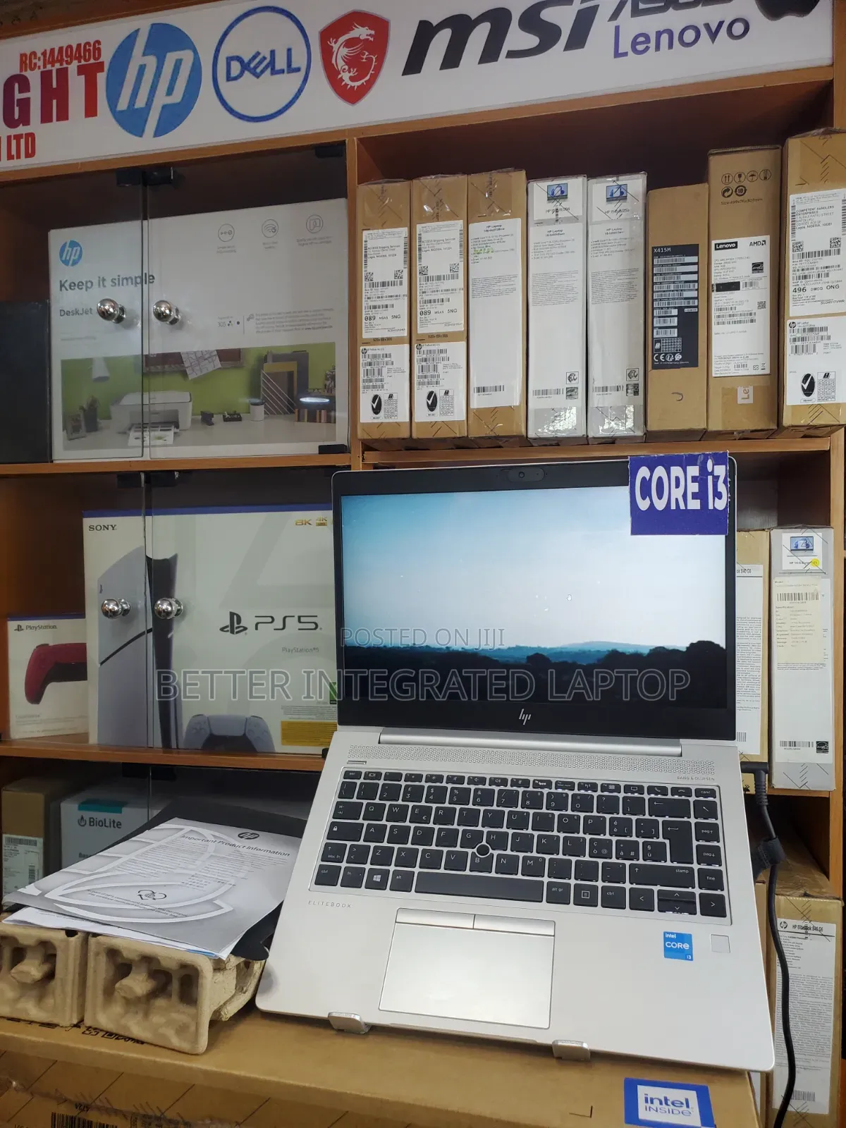 New Laptop HP EliteBook 735 G6 4GB Intel Core i3 SSD 256GB