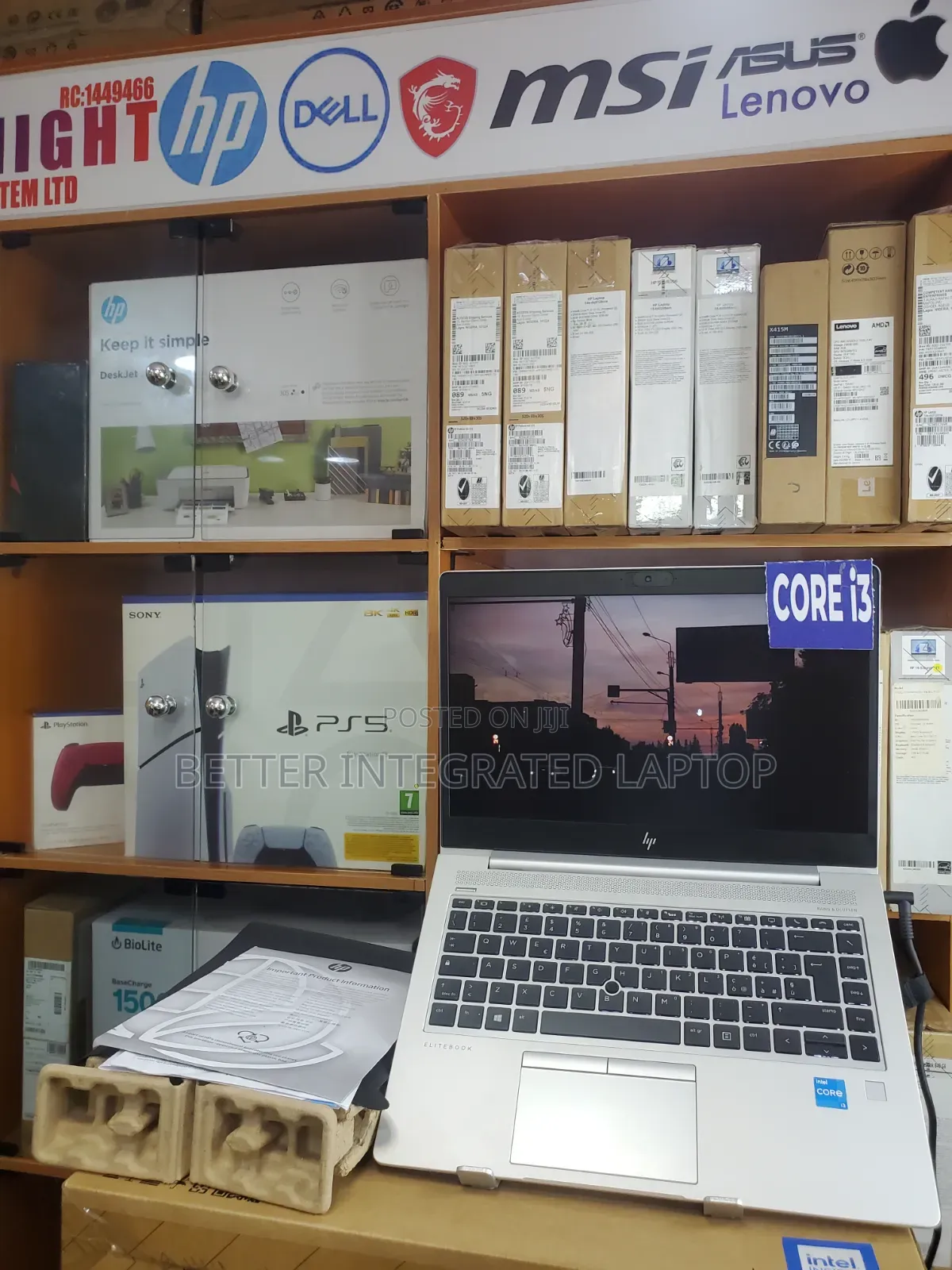 New Laptop HP EliteBook 735 G6 8GB Intel Core i3 SSD 256GB