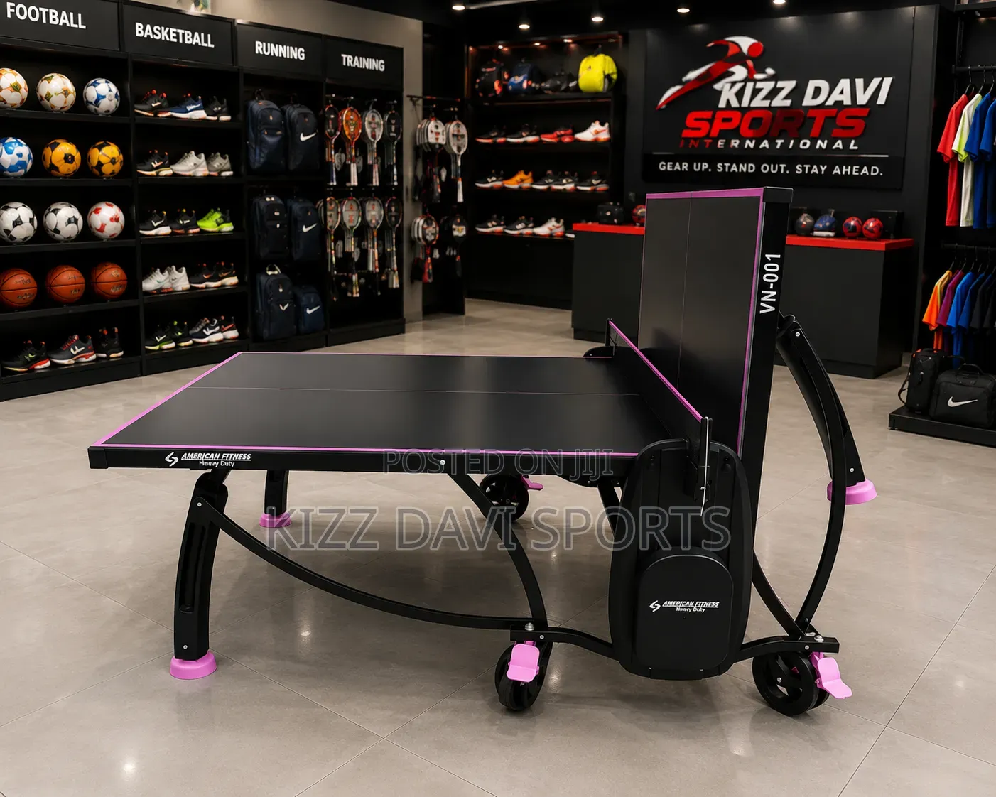 Outdoor Table Tennis Board American Fitness Heavy Duty