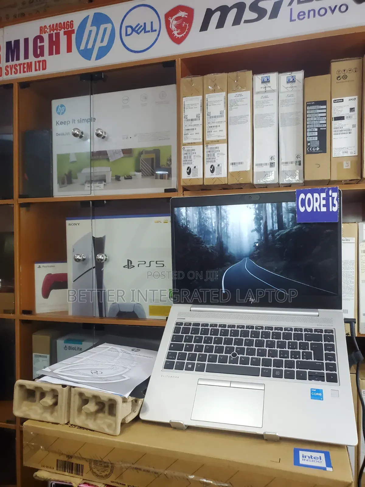 New Laptop HP EliteBook 735 G6 12GB Intel Core i3 SSD 256GB
