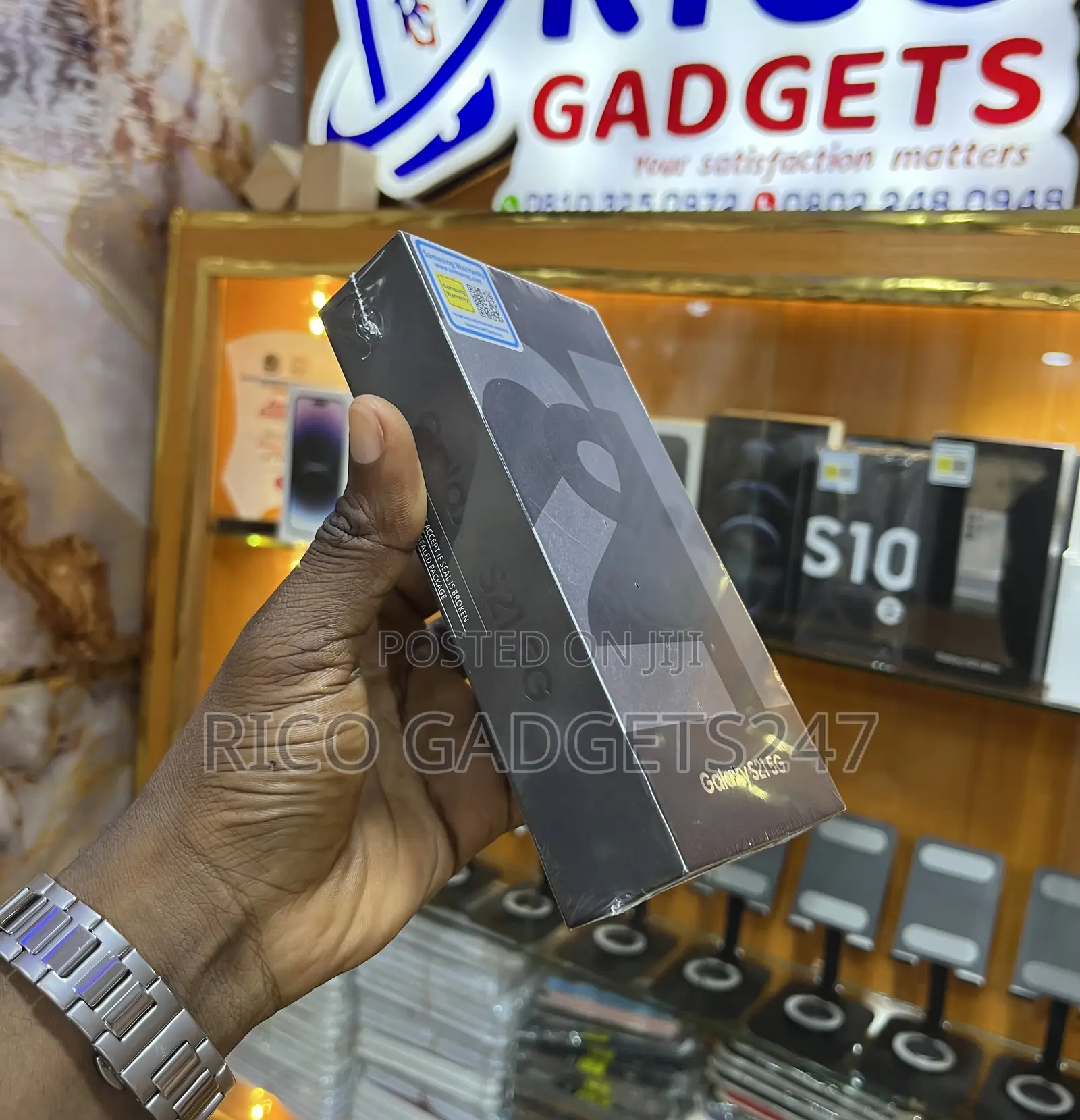 New Samsung Galaxy S21 5G 128 GB Black