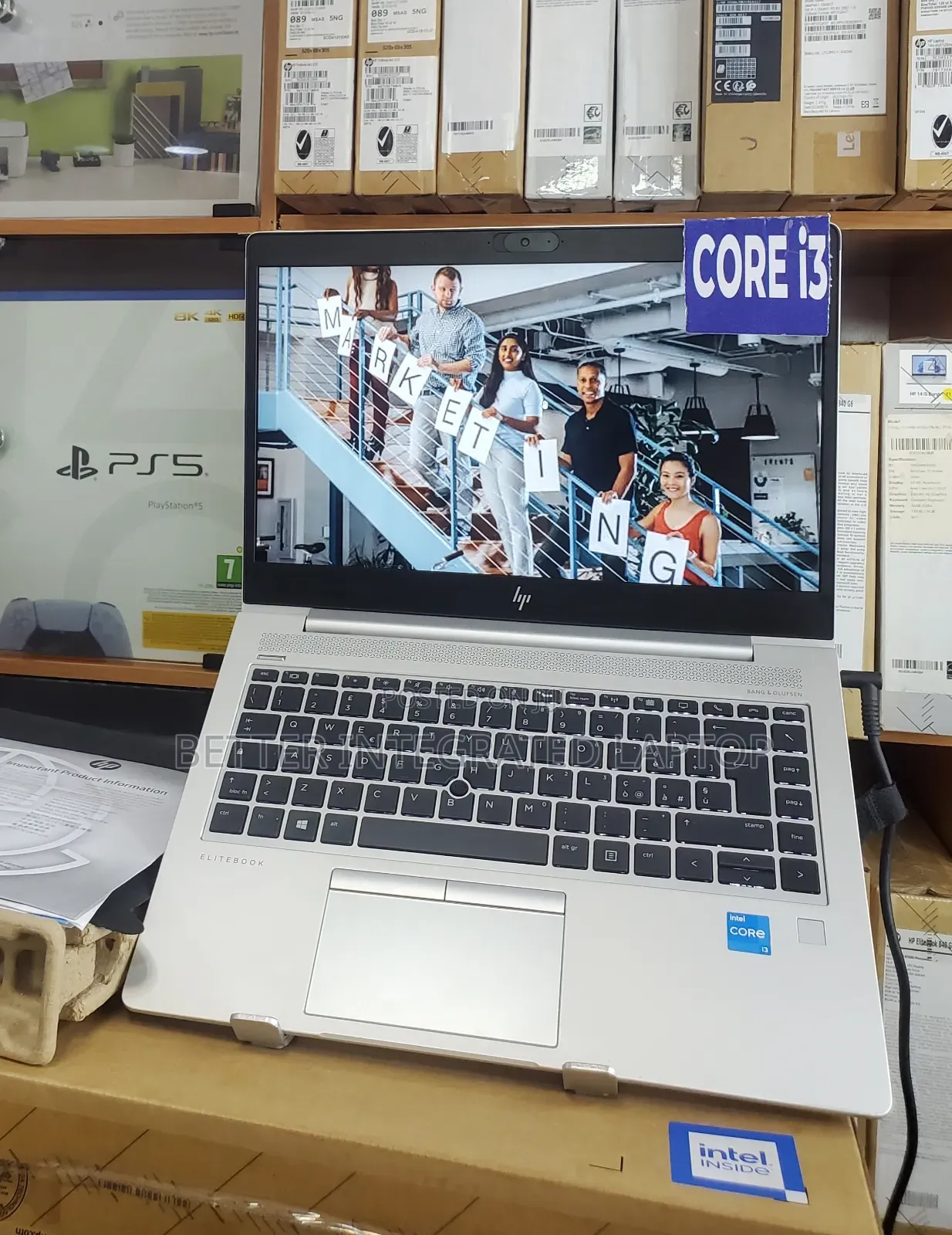New Laptop HP EliteBook 735 G6 12GB Intel Core i3 SSD 256GB