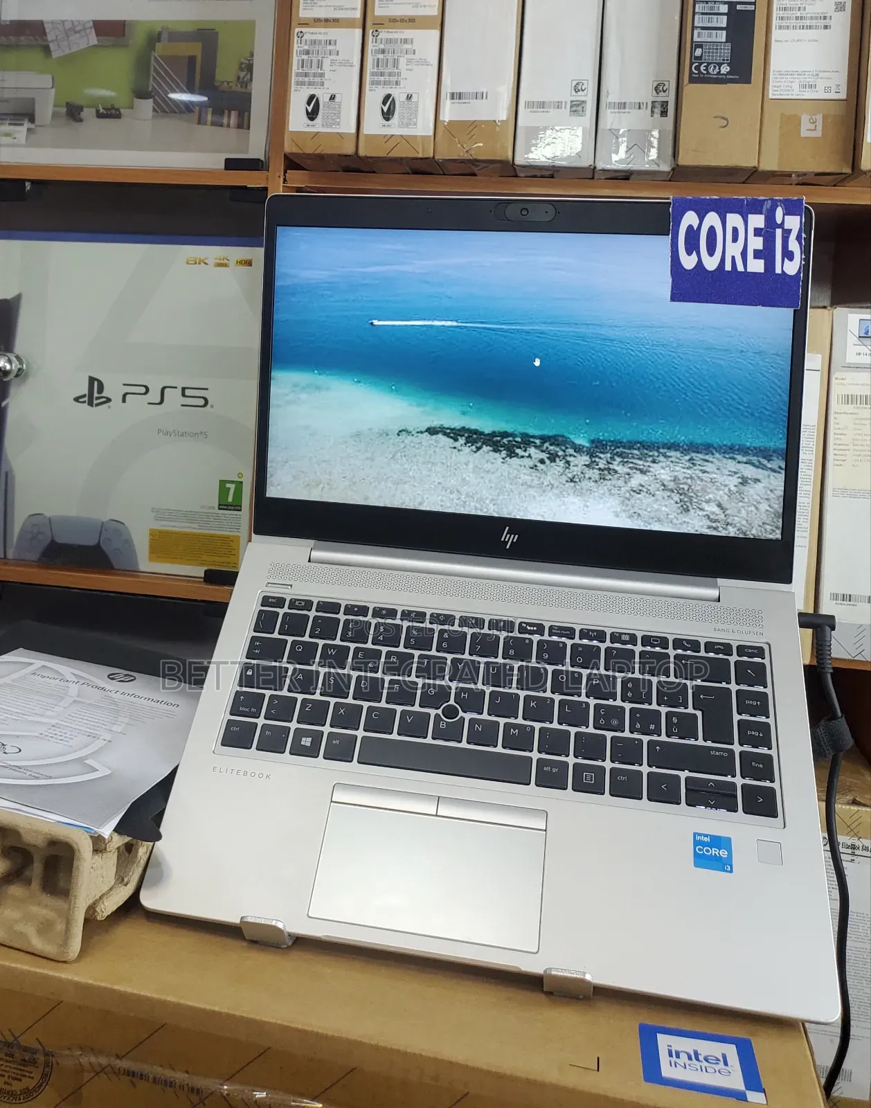 New Laptop HP EliteBook 735 G6 12GB Intel Core i3 SSD 256GB