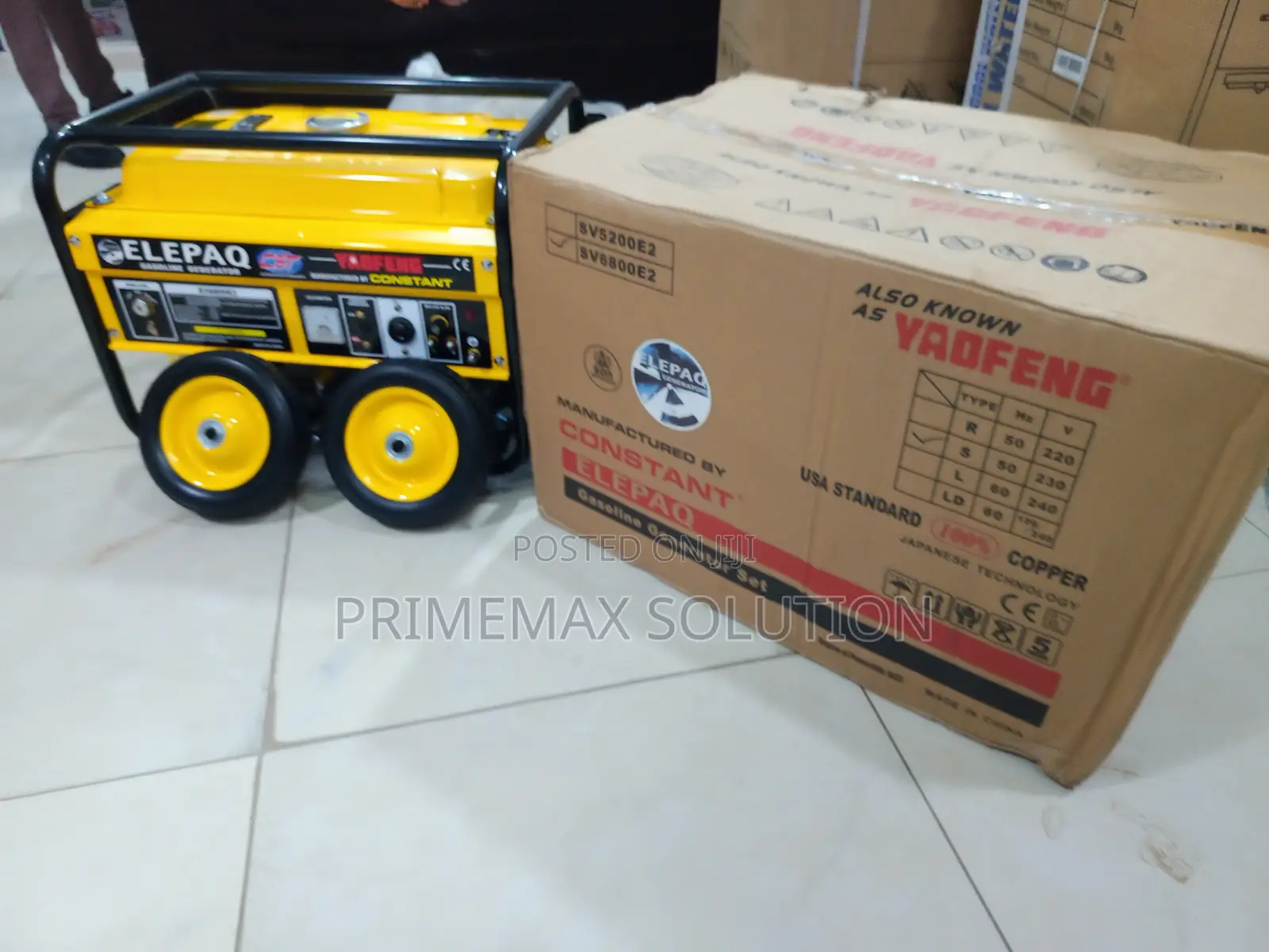 Mobility Meets Muscle – Elepaq SV6800E2 With Tyres