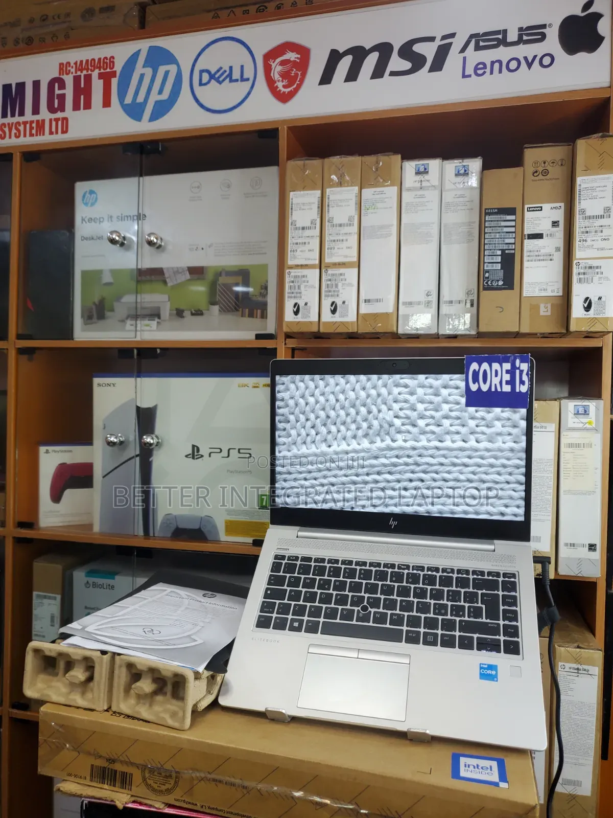 New Laptop HP EliteBook 735 G6 16GB Intel Core i3 SSD 256GB