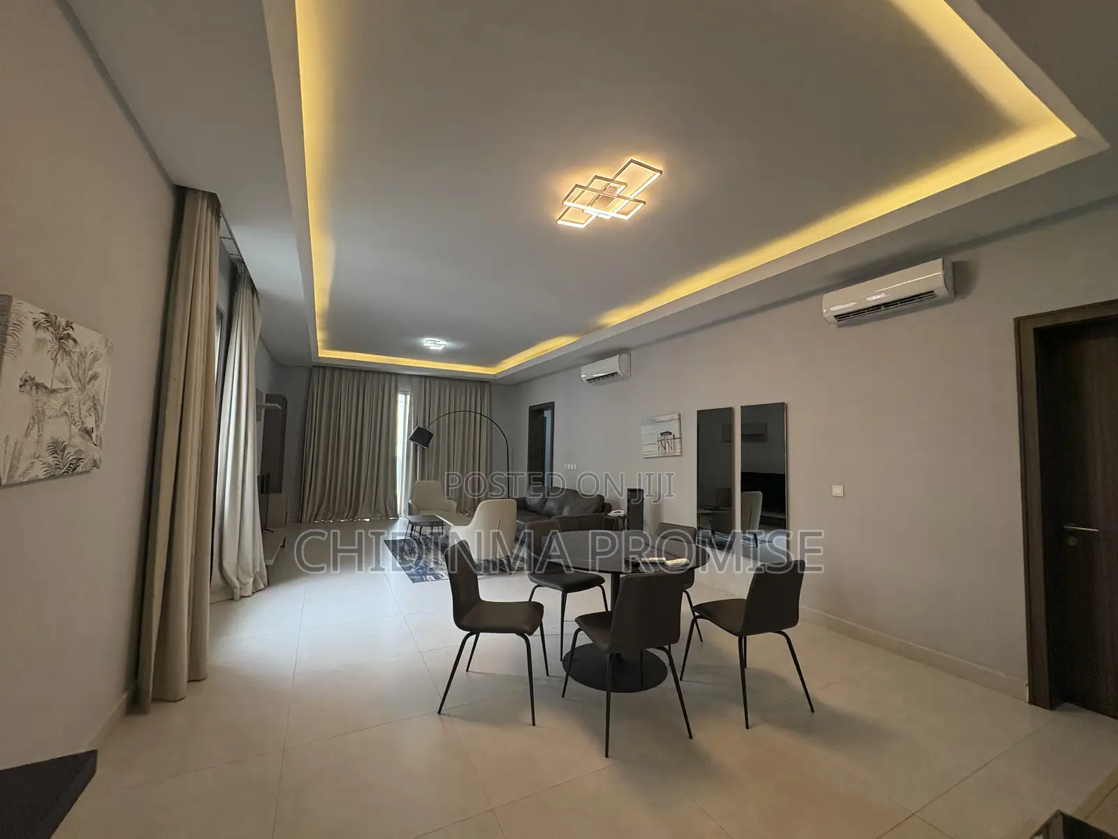 Furnished 2bdrm Block of Flats in Jabi for rent