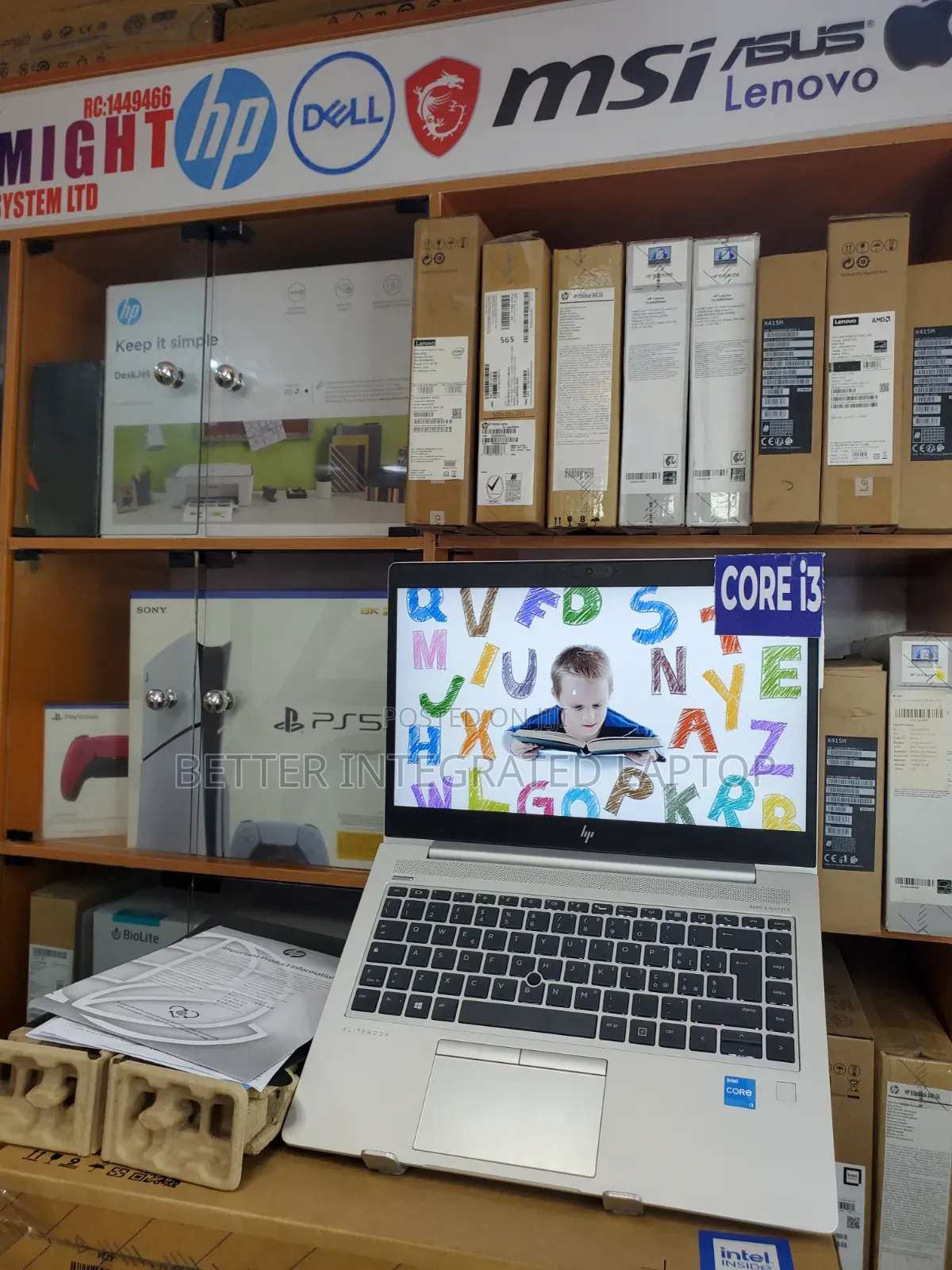 New Laptop HP EliteBook 735 G6 4GB Intel Core i3 SSD 512GB