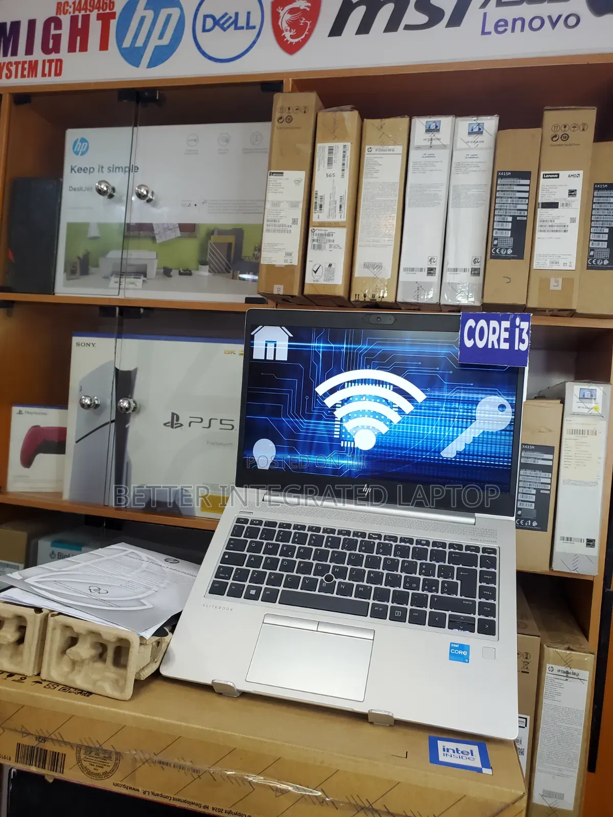 New Laptop HP EliteBook 735 G6 8GB Intel Core i3 SSD 512GB