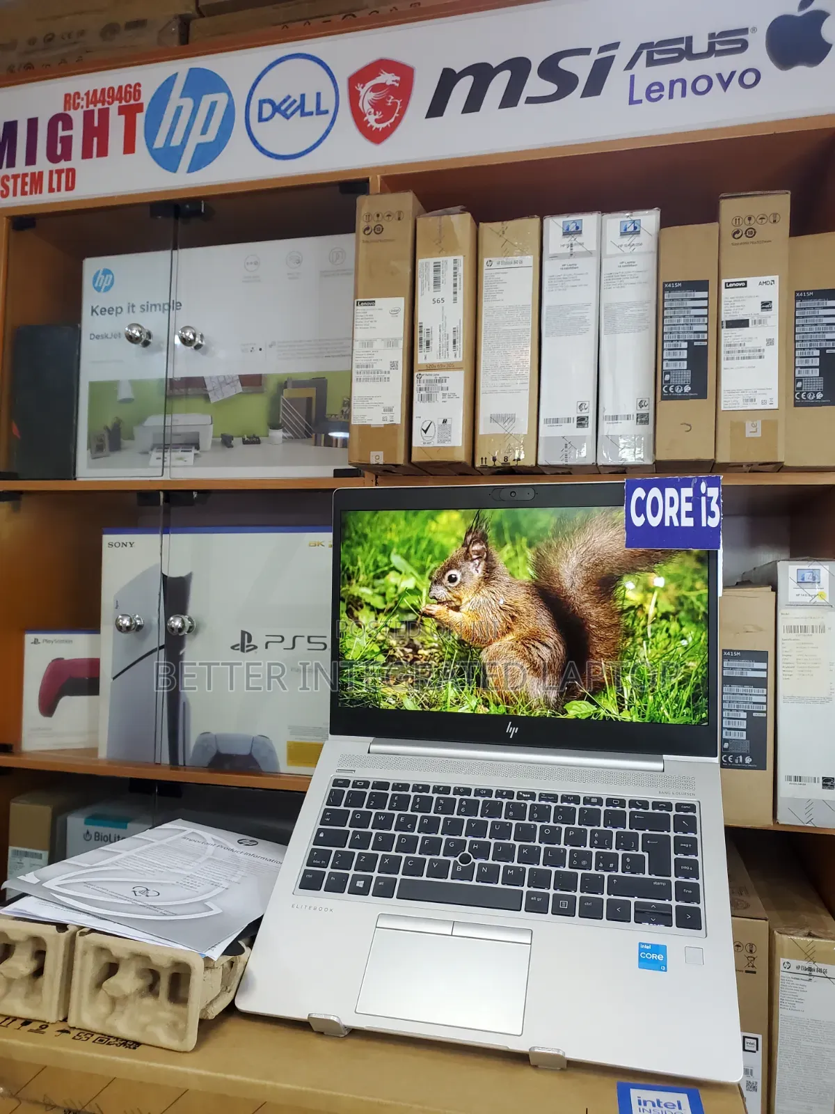 New Laptop HP EliteBook 735 G6 8GB Intel Core i3 SSD 512GB