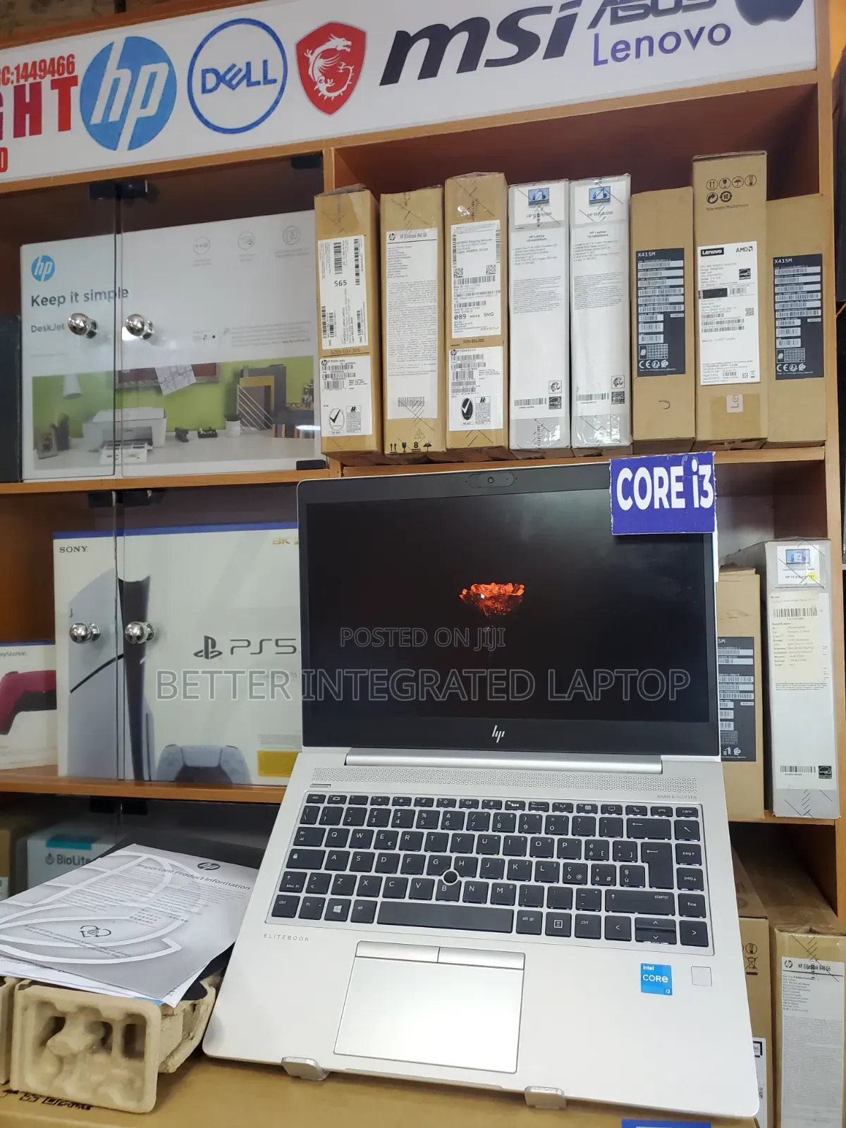 New Laptop HP EliteBook 735 G6 16GB Intel Core i3 SSD 512GB