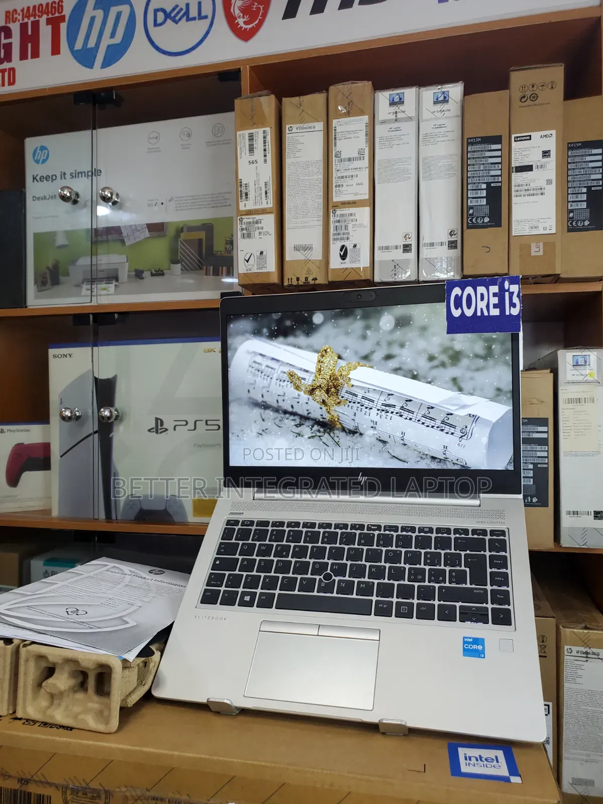 New Laptop HP EliteBook 735 G6 16GB Intel Core i3 SSD 512GB
