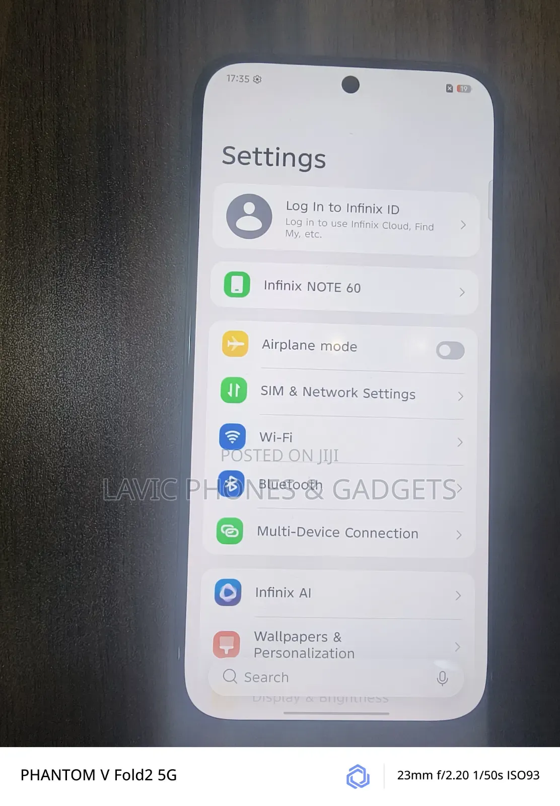 New Infinix Note 60 256 GB Bronze