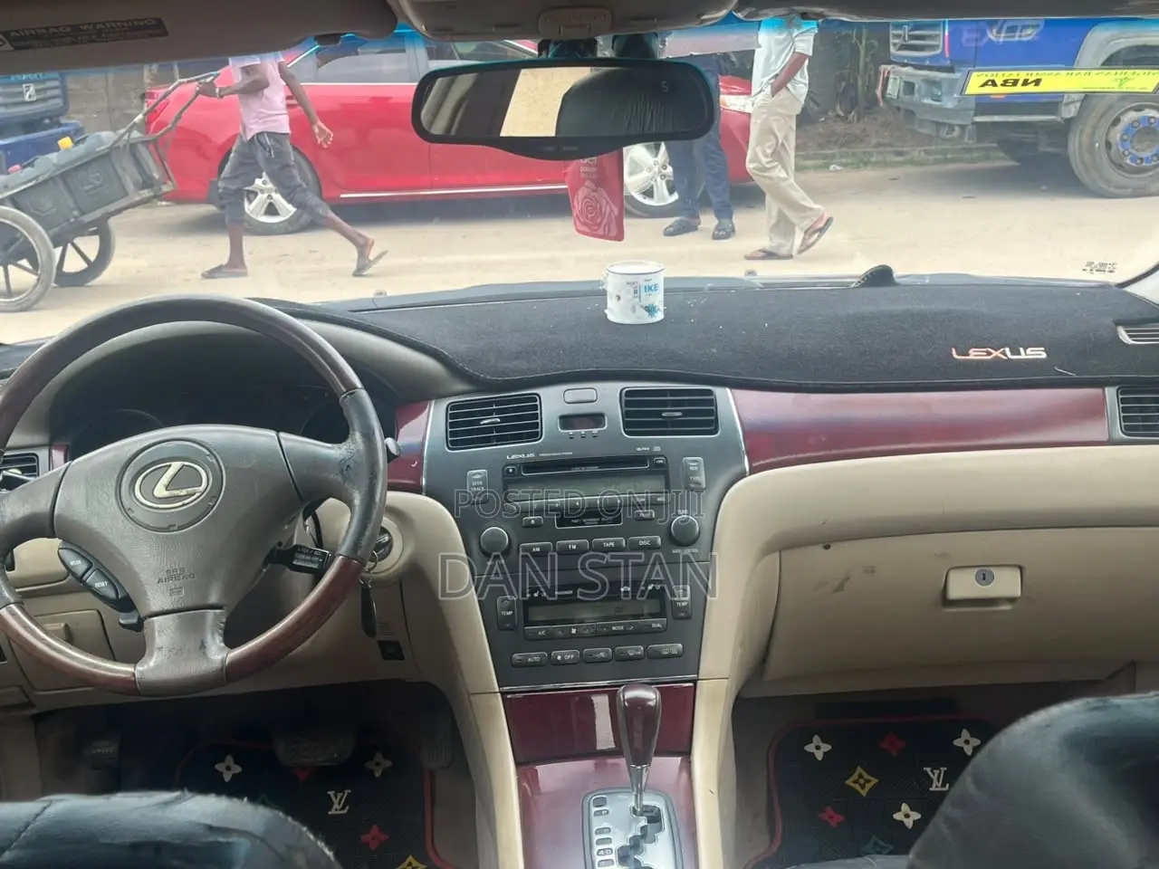 Lexus ES 2004 Burgundy
