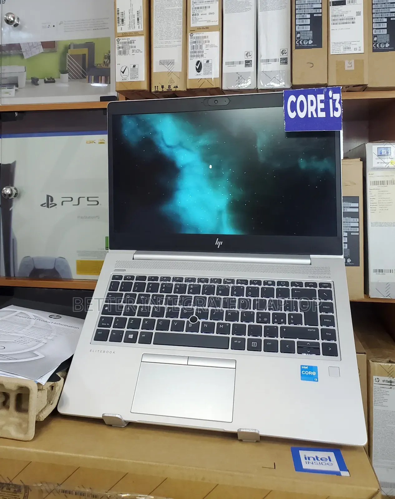 New Laptop HP EliteBook 740 G1 4GB Intel Core i3 SSD 256GB