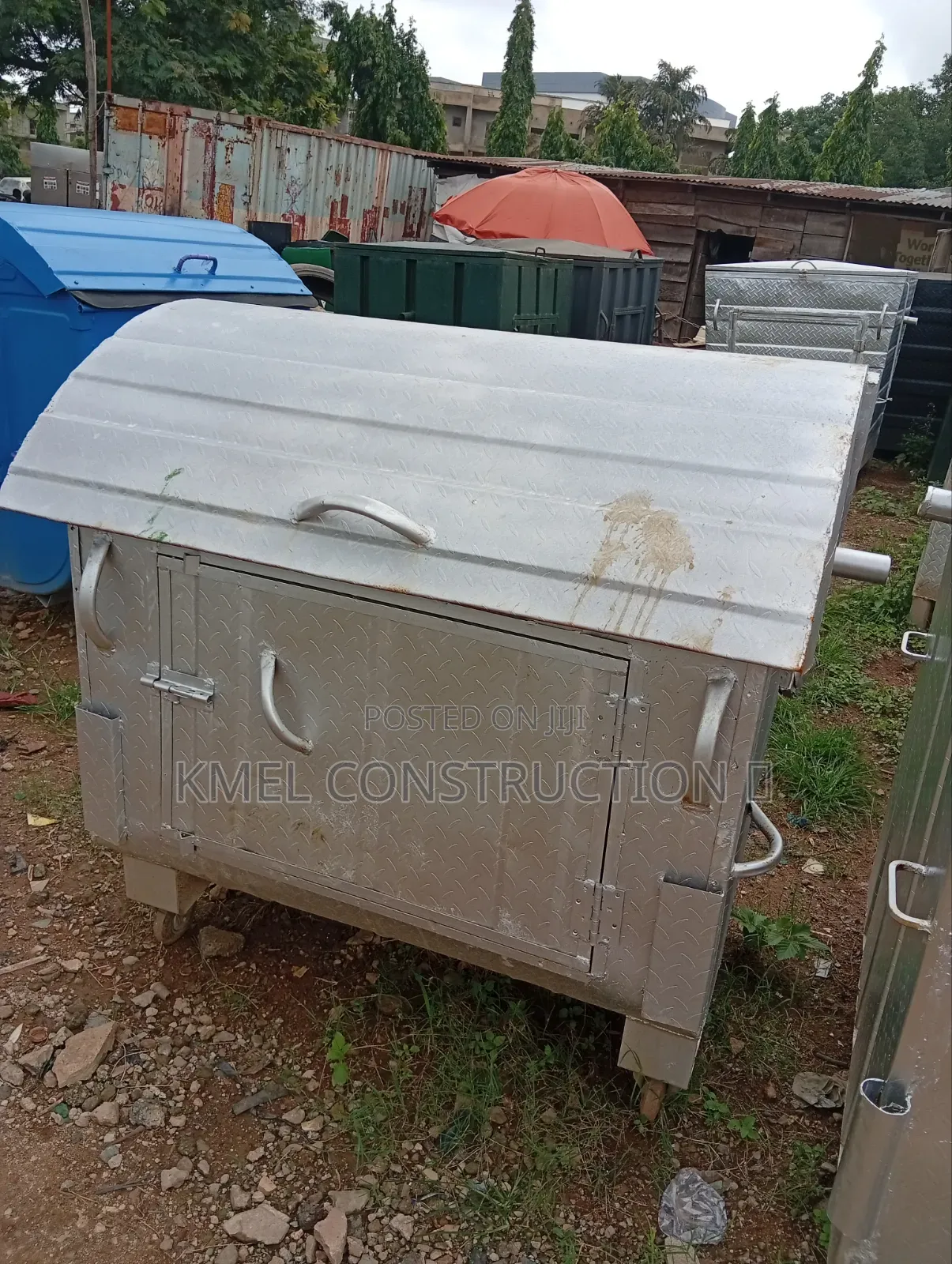 2-Wheel Mobile Dustbin