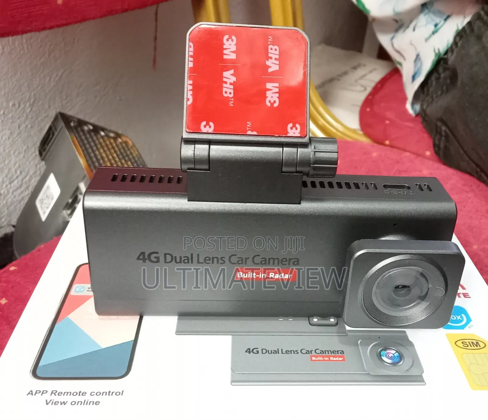 4g Dual Lens Car Camera