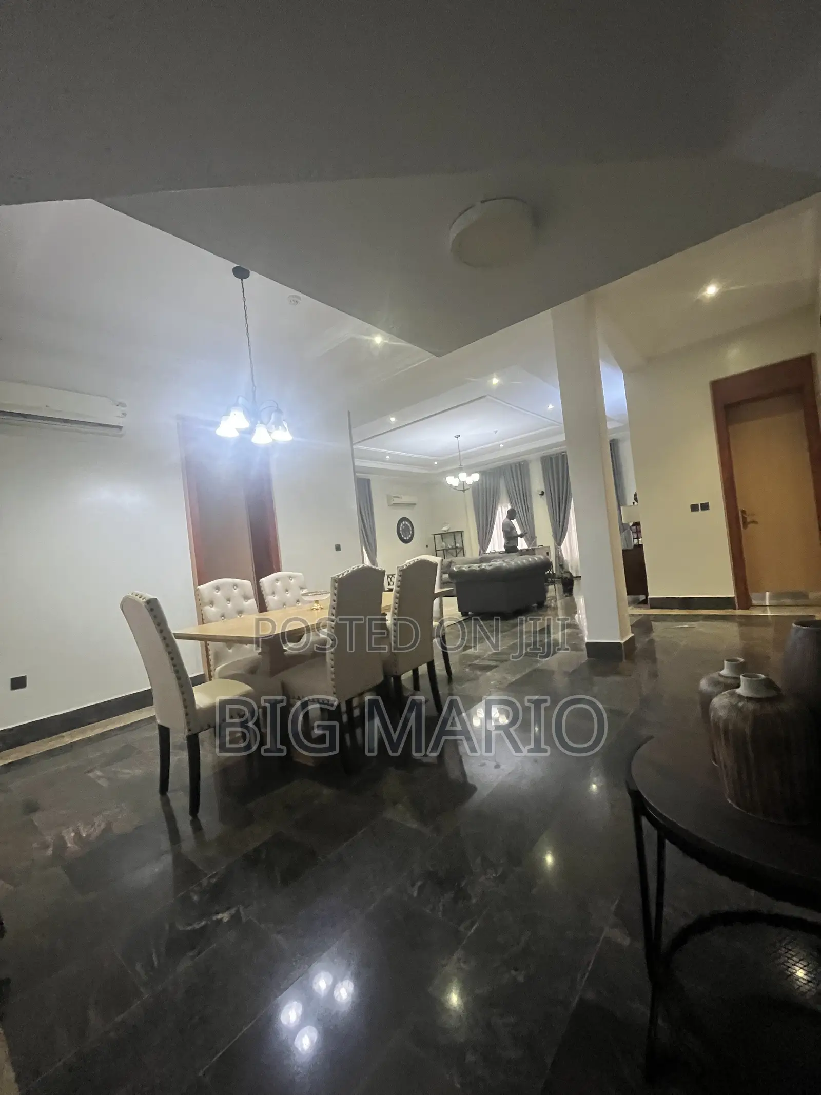 Furnished 4bdrm Duplex in Guzape Main for rent