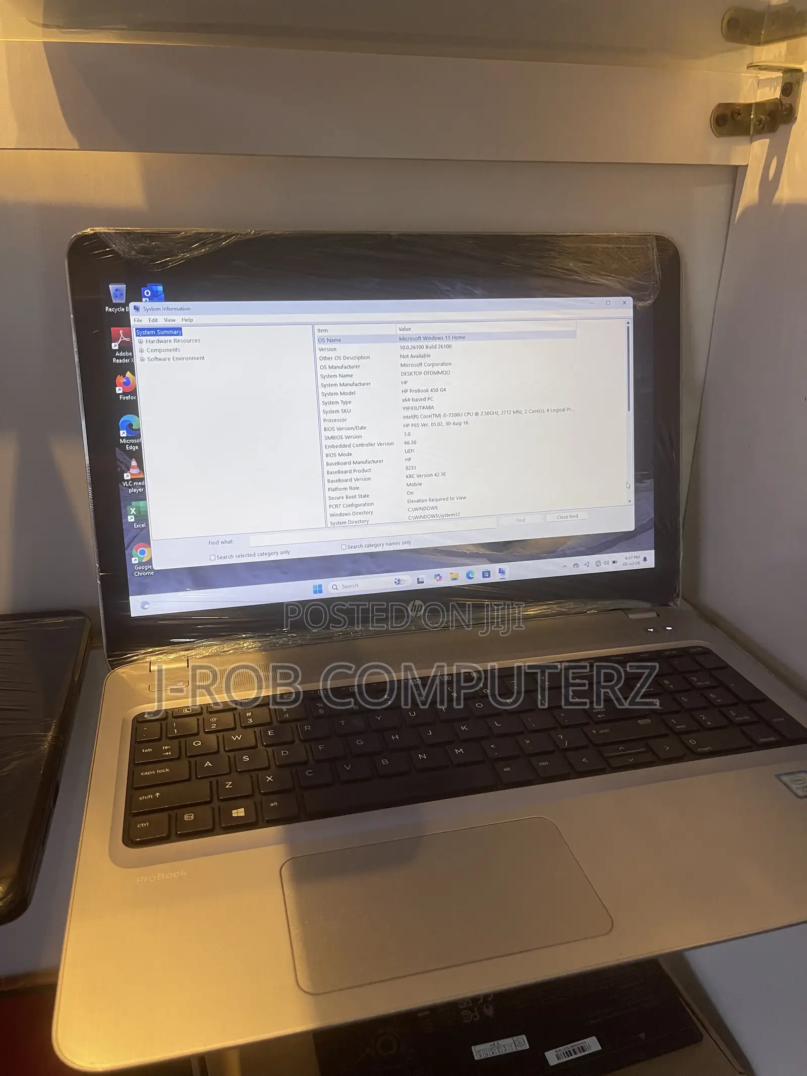 Laptop HP ProBook 450 G4 8GB Intel Core i5 HDD+SSD 700GB