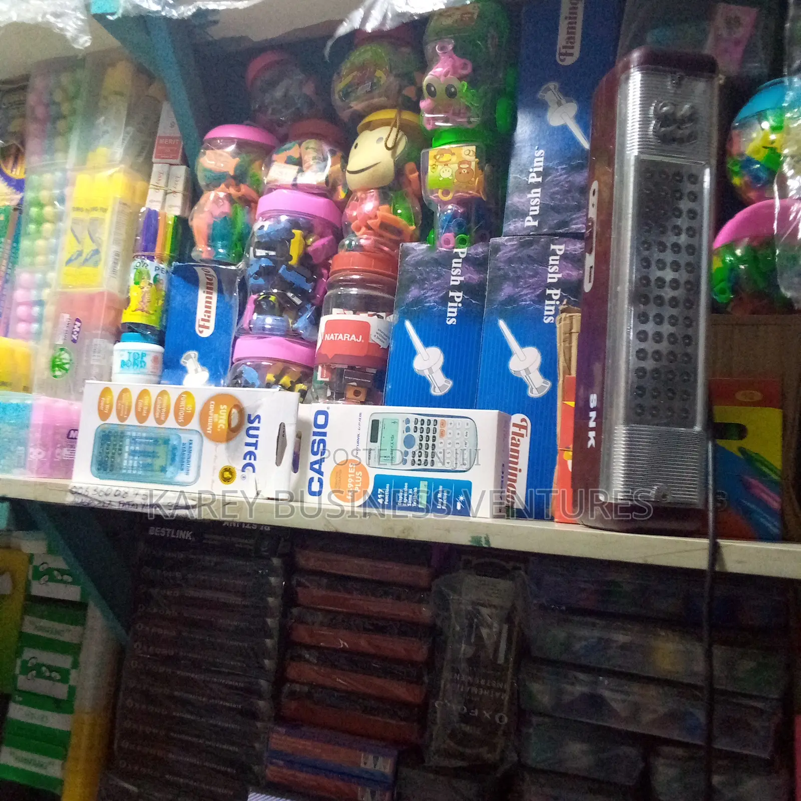 Stationery of Different Products i.e Pencils,Mathset,biro,eraser,