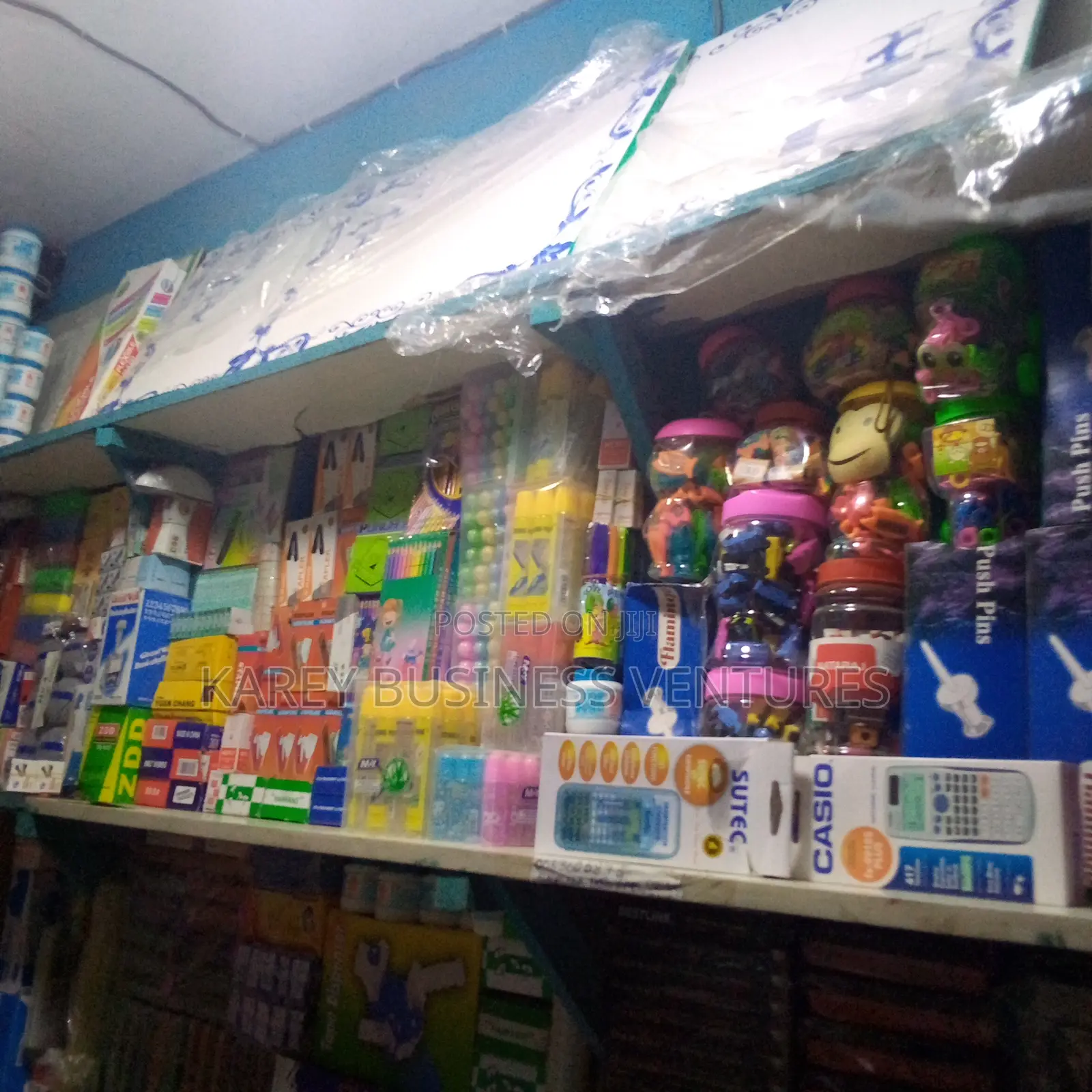 Stationery of Different Products i.e Pencils,Mathset,biro,eraser,