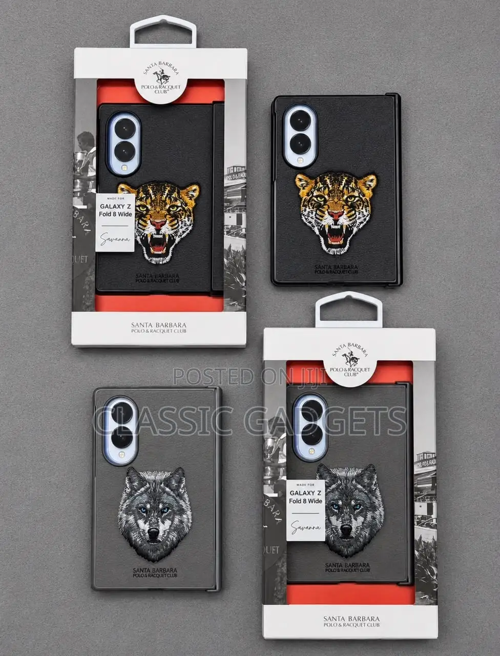 Santa Barbara Alpha Wolf Polo Case for Galaxy Z Fold 8/Z Fold 8 Ultra
