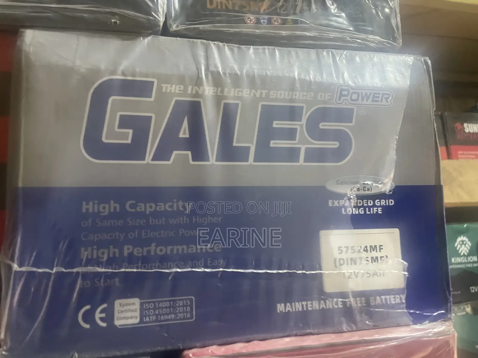 2 Year’s Warranty Car Battery