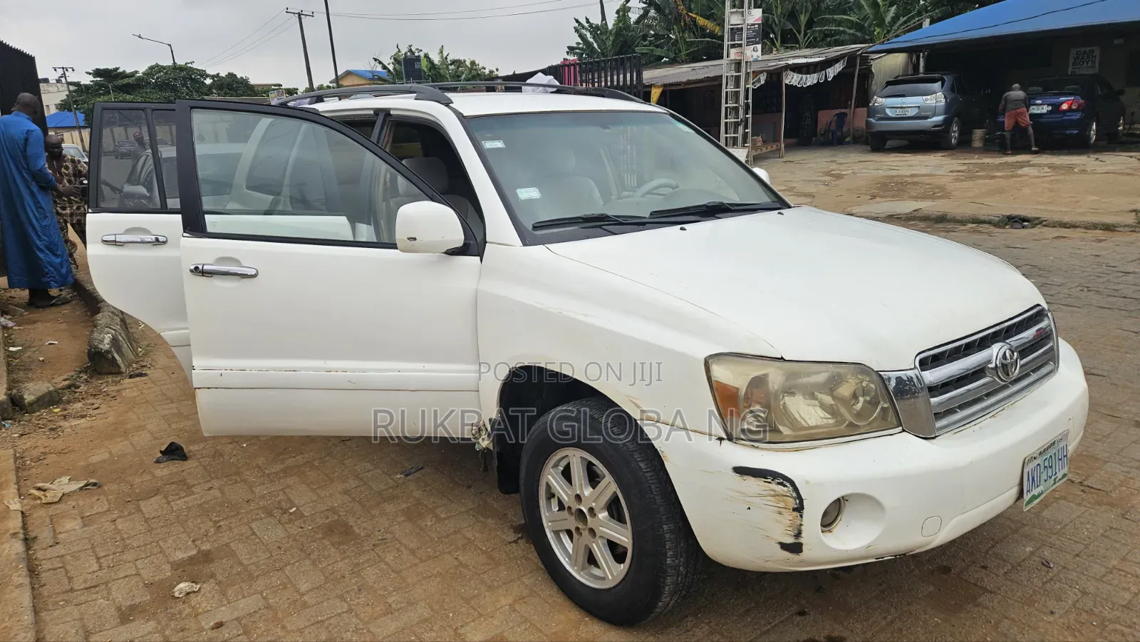 Toyota Highlander Base AWD 2004 White