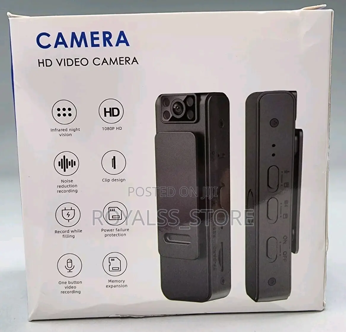 1080P HD Mini Wireless Wi-Fi Pocket / Body Camera
