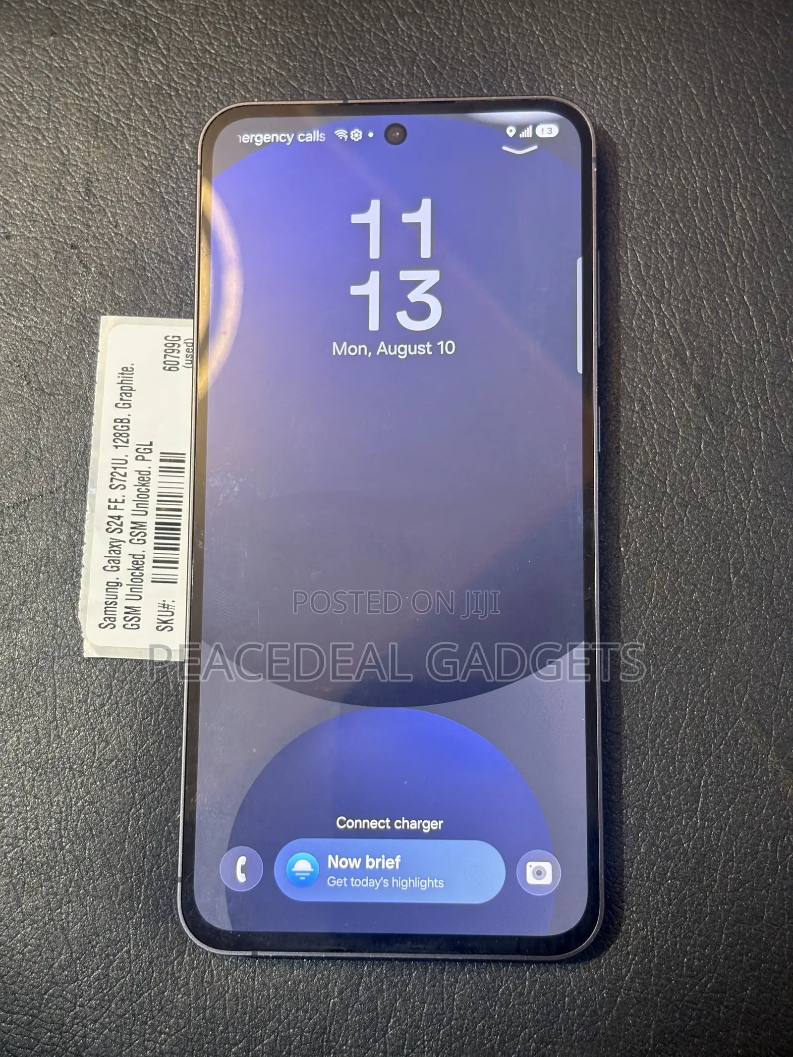 Samsung Galaxy S24 FE 128 GB Black