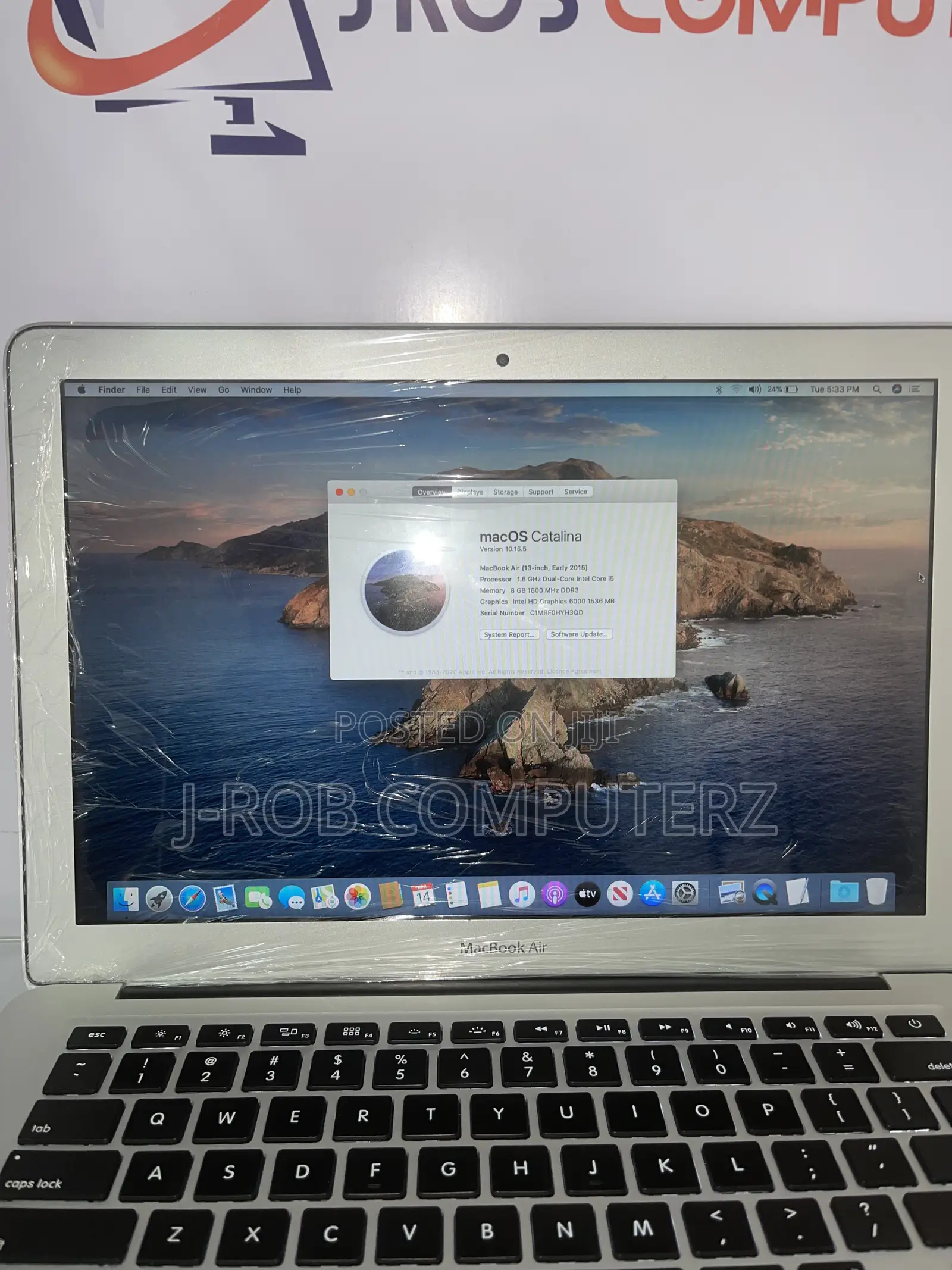 Laptop Apple MacBook Air 2015 8GB Intel Core i5 SSD 128GB