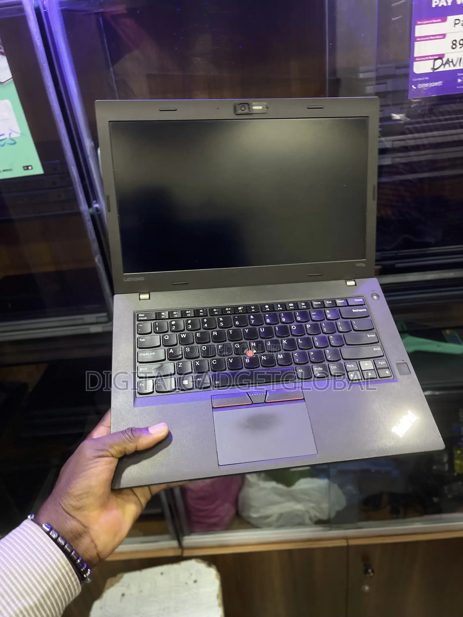 Laptop Lenovo ThinkPad T470p 8GB Intel Core i7 SSD 256GB