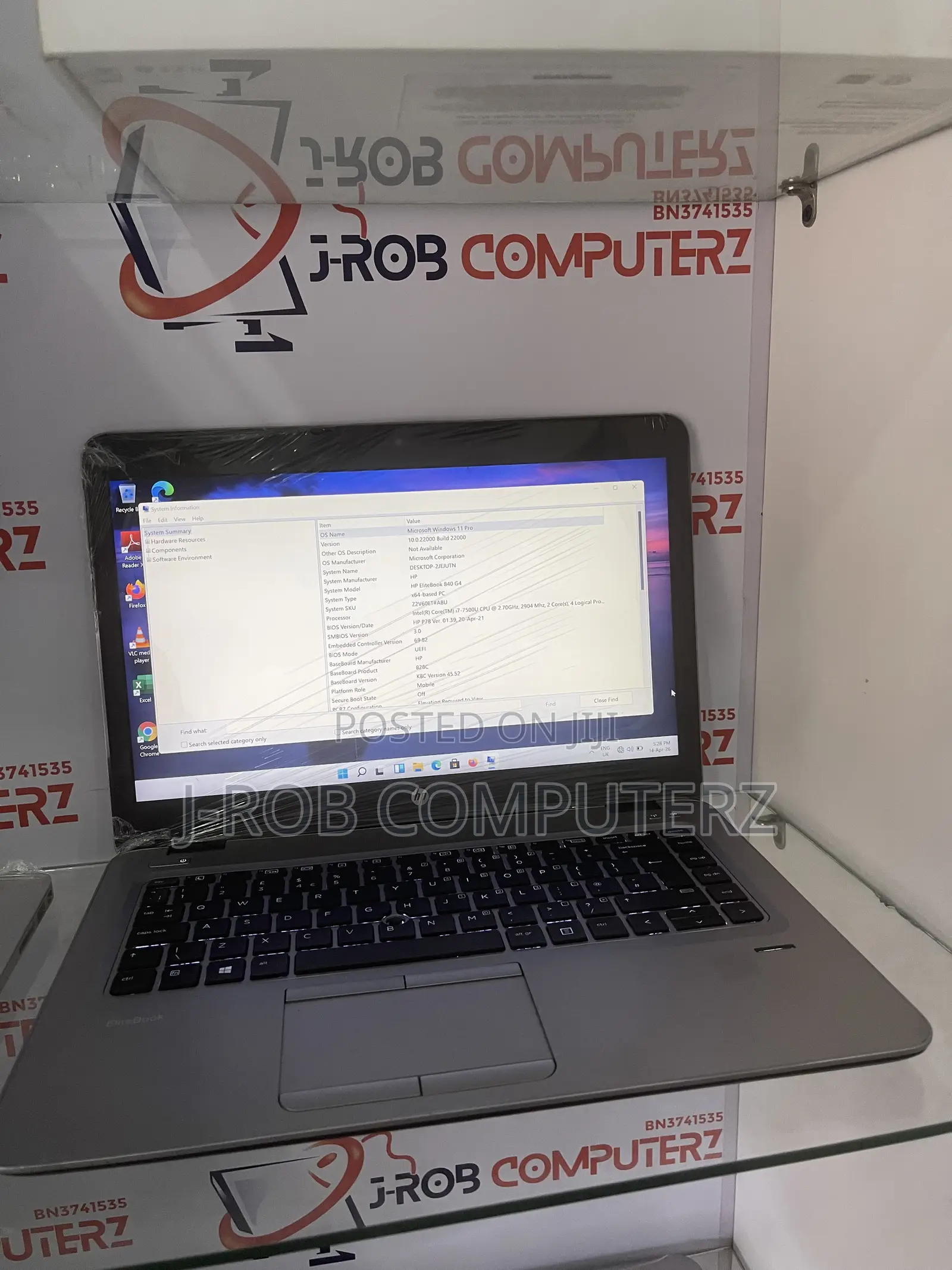 Laptop HP EliteBook 840 G4 16GB Intel Core i7 SSD 256GB